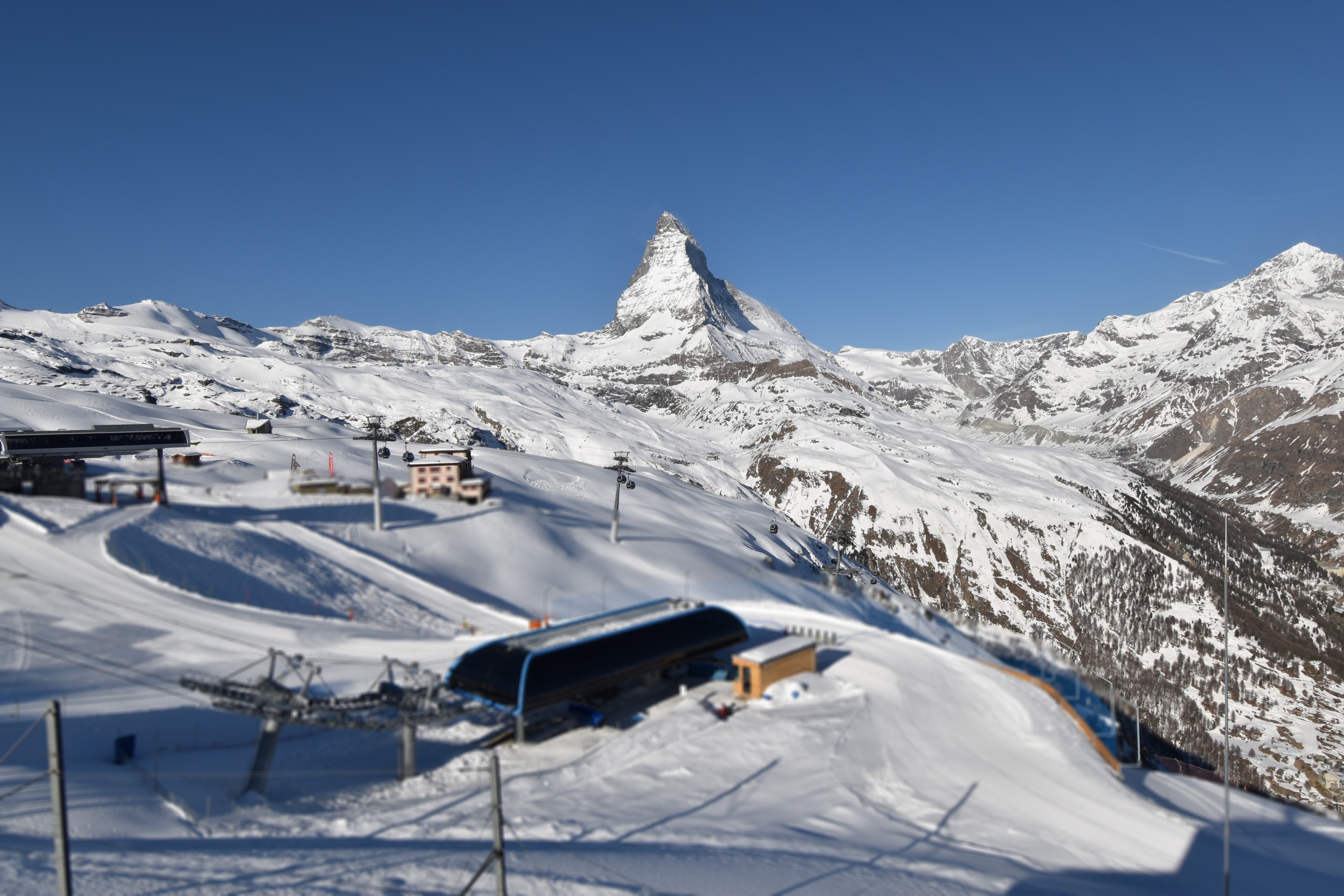 Archiv Foto Webcam Riffelberg Panorama Zermatt