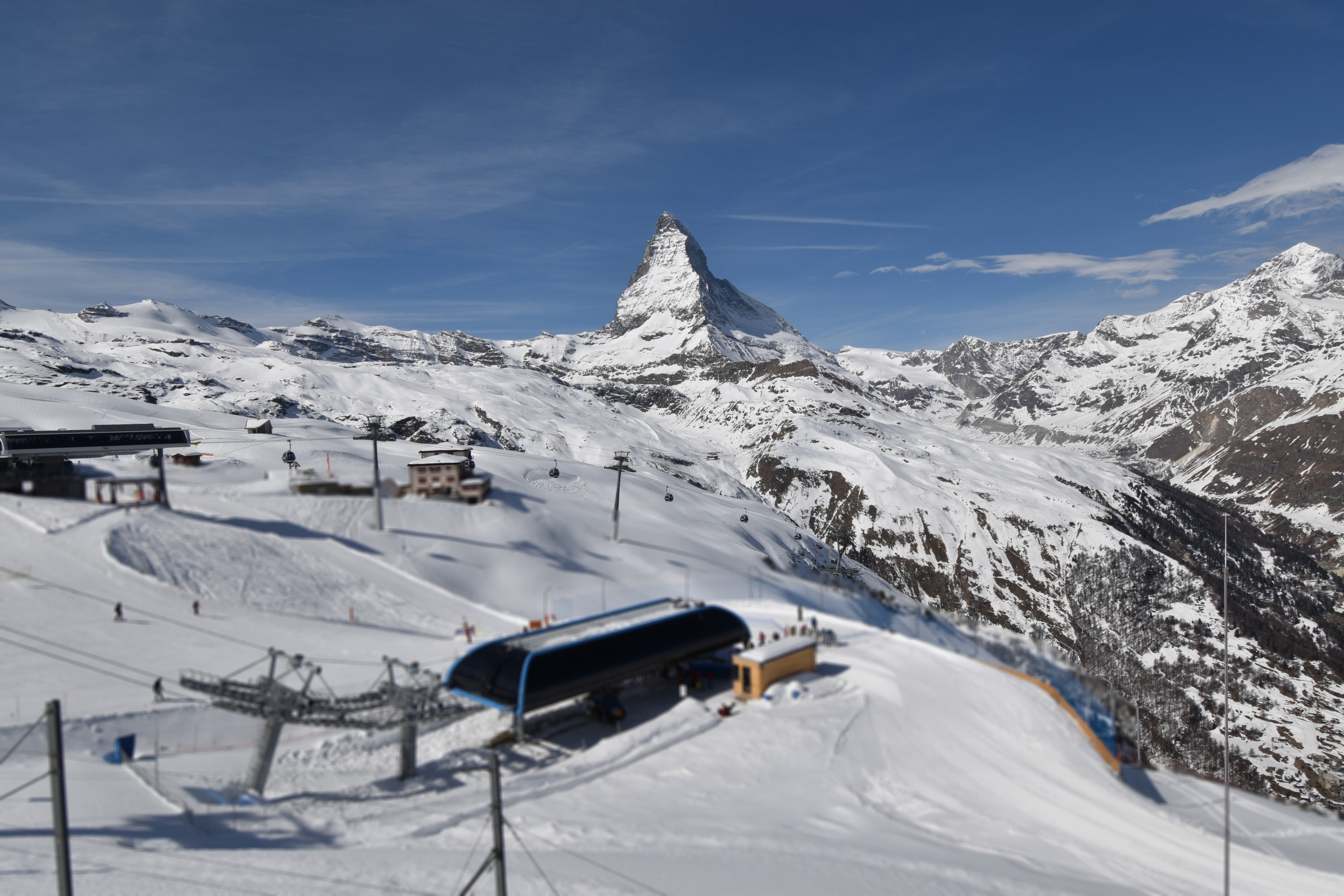 Archiv Foto Webcam Riffelberg Panorama Zermatt