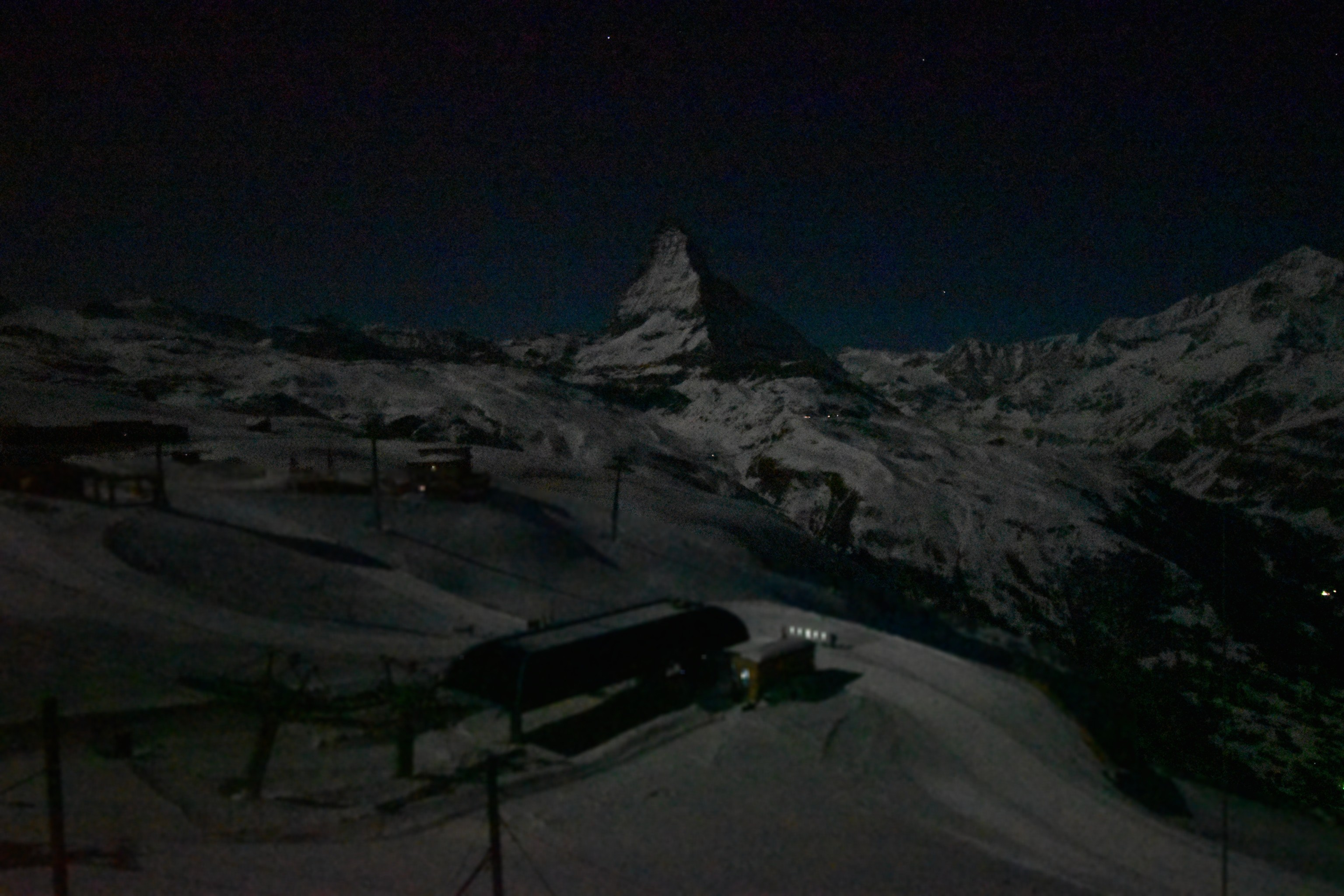 Archiv Foto Webcam Riffelberg Panorama Zermatt