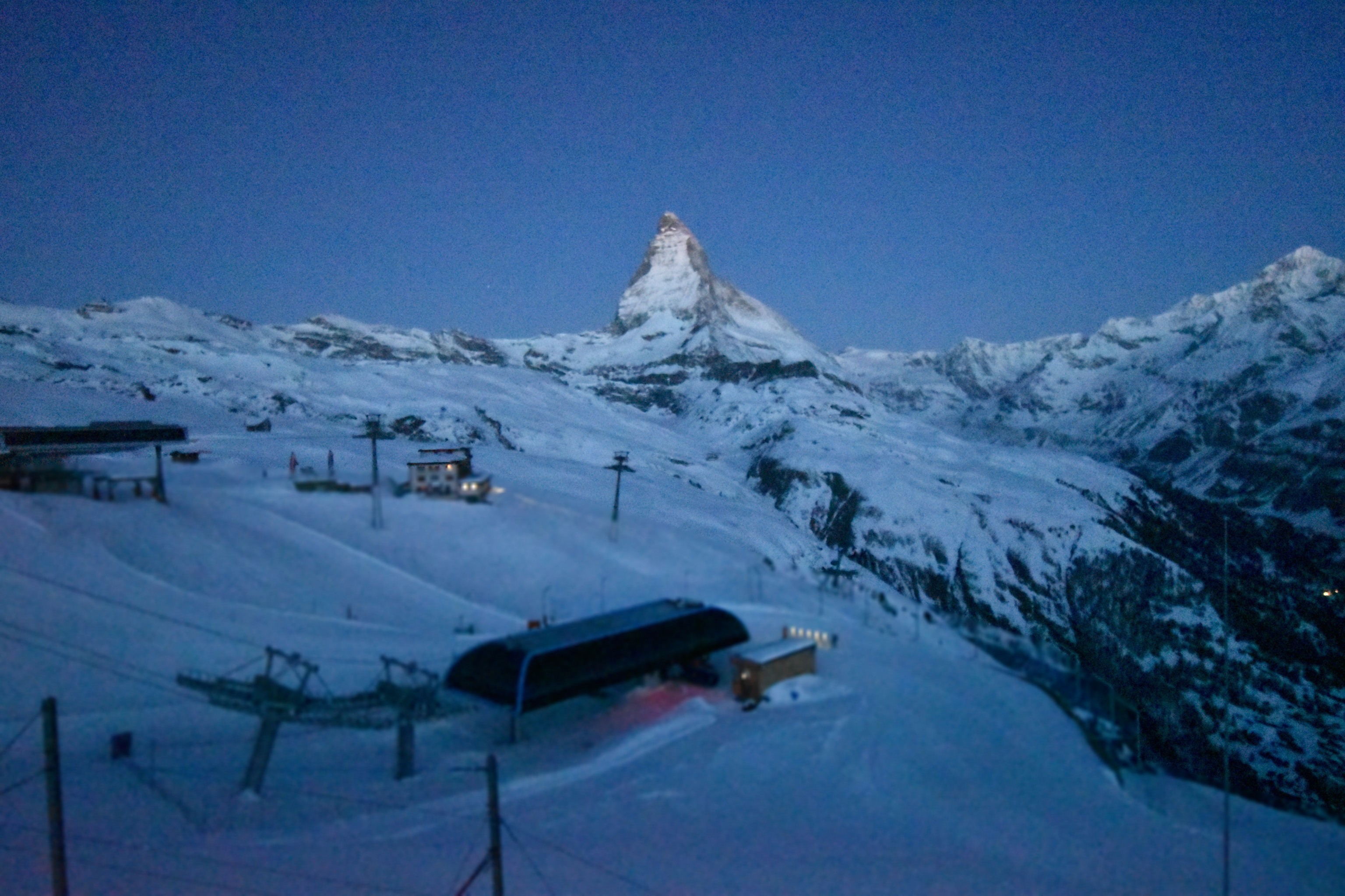 Archiv Foto Webcam Riffelberg Panorama Zermatt