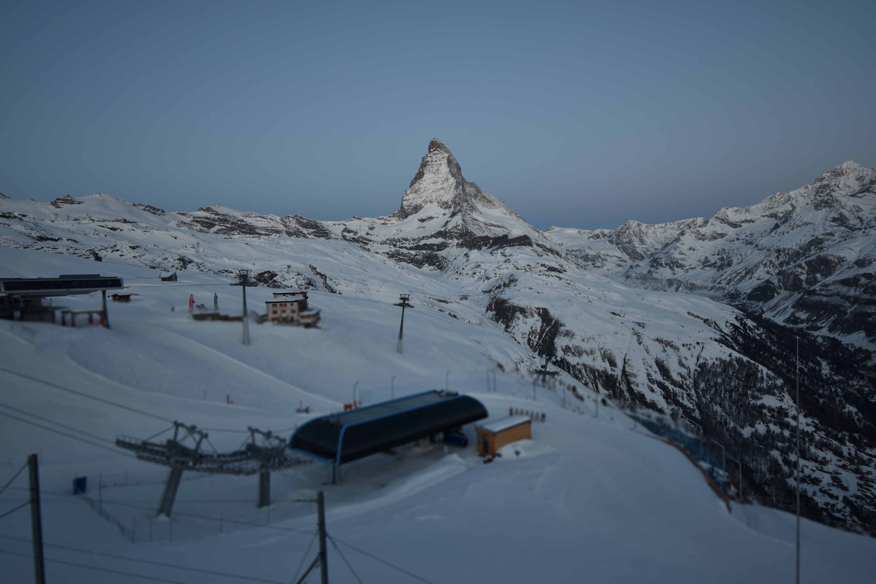 Archiv Foto Webcam Riffelberg Panorama Zermatt