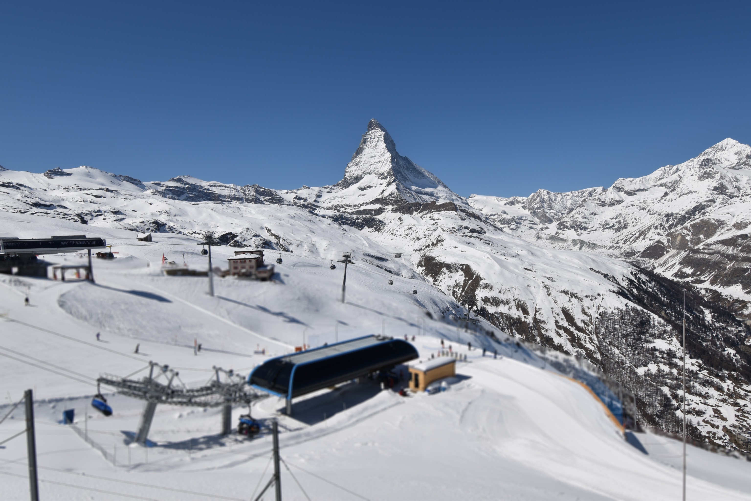 Archiv Foto Webcam Riffelberg Panorama Zermatt