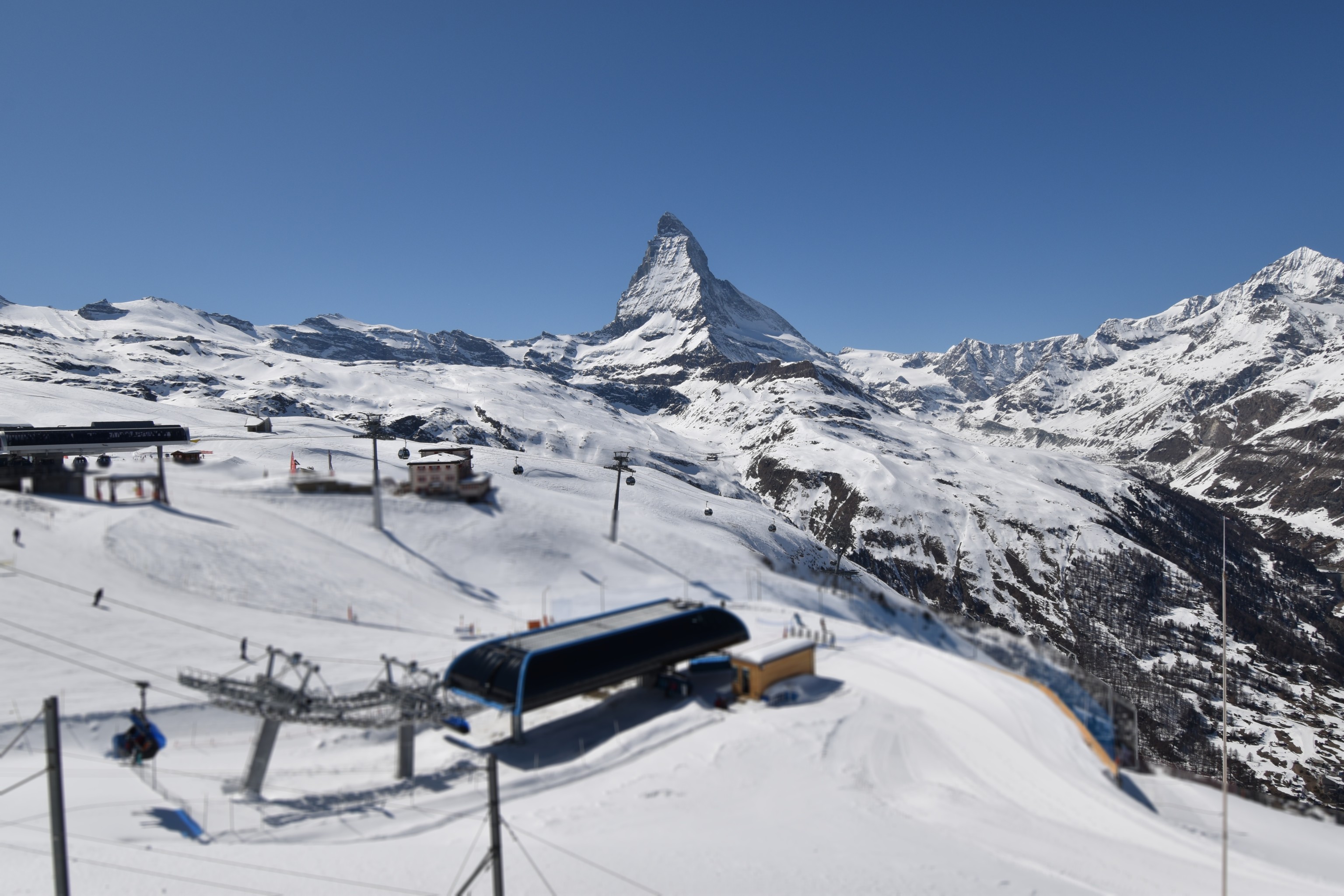 Archiv Foto Webcam Riffelberg Panorama Zermatt