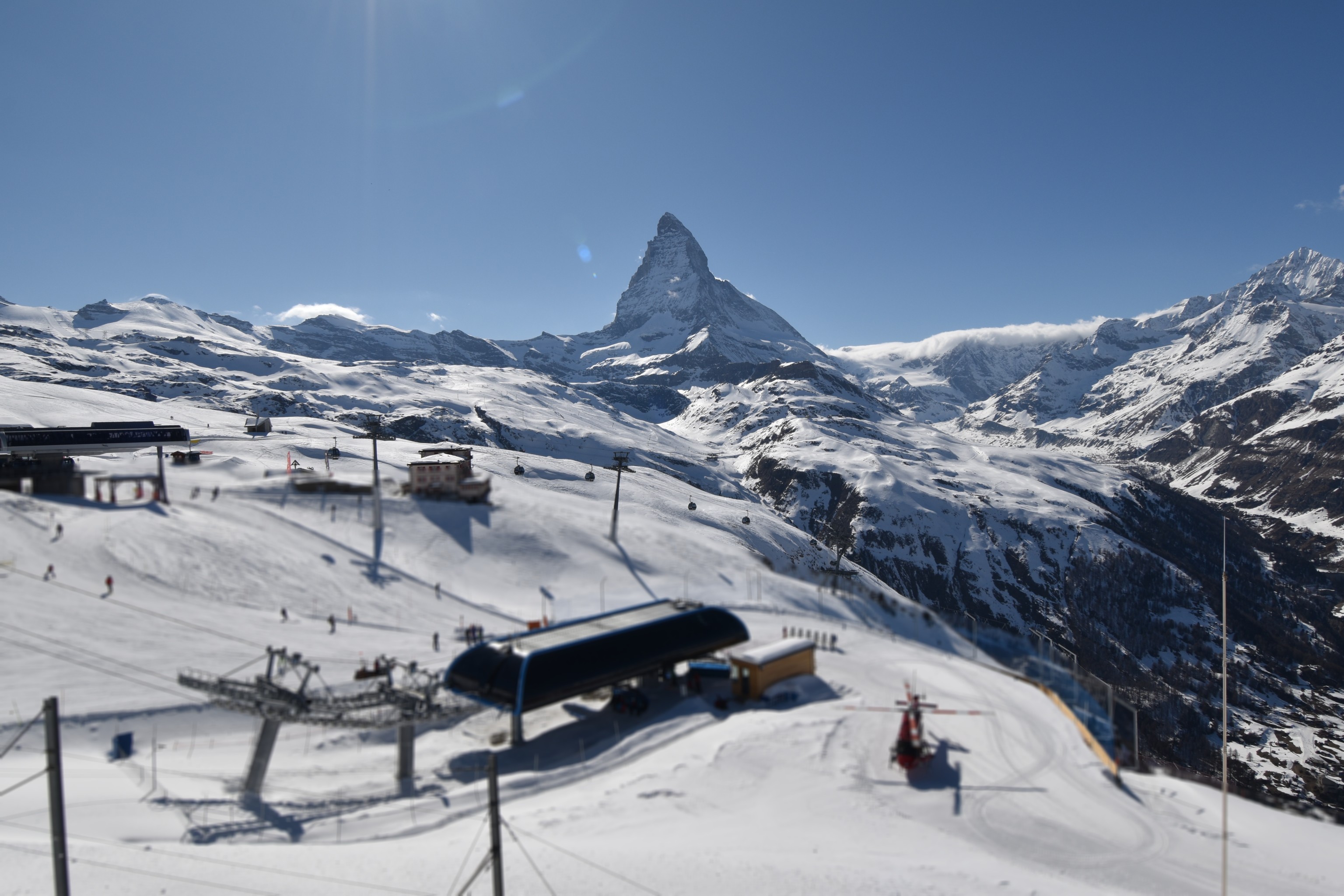 Archiv Foto Webcam Riffelberg Panorama Zermatt