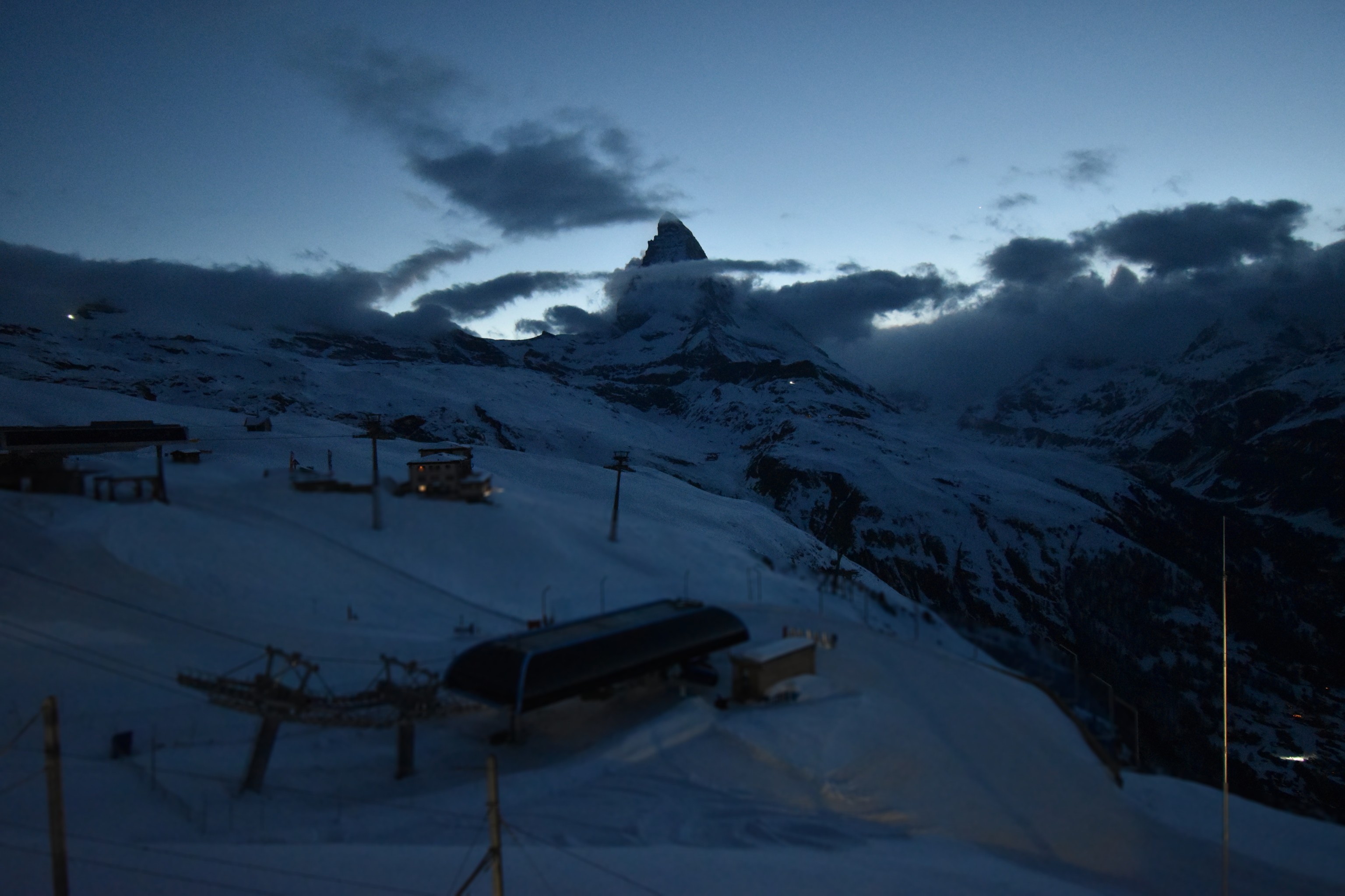 Archiv Foto Webcam Riffelberg Panorama Zermatt