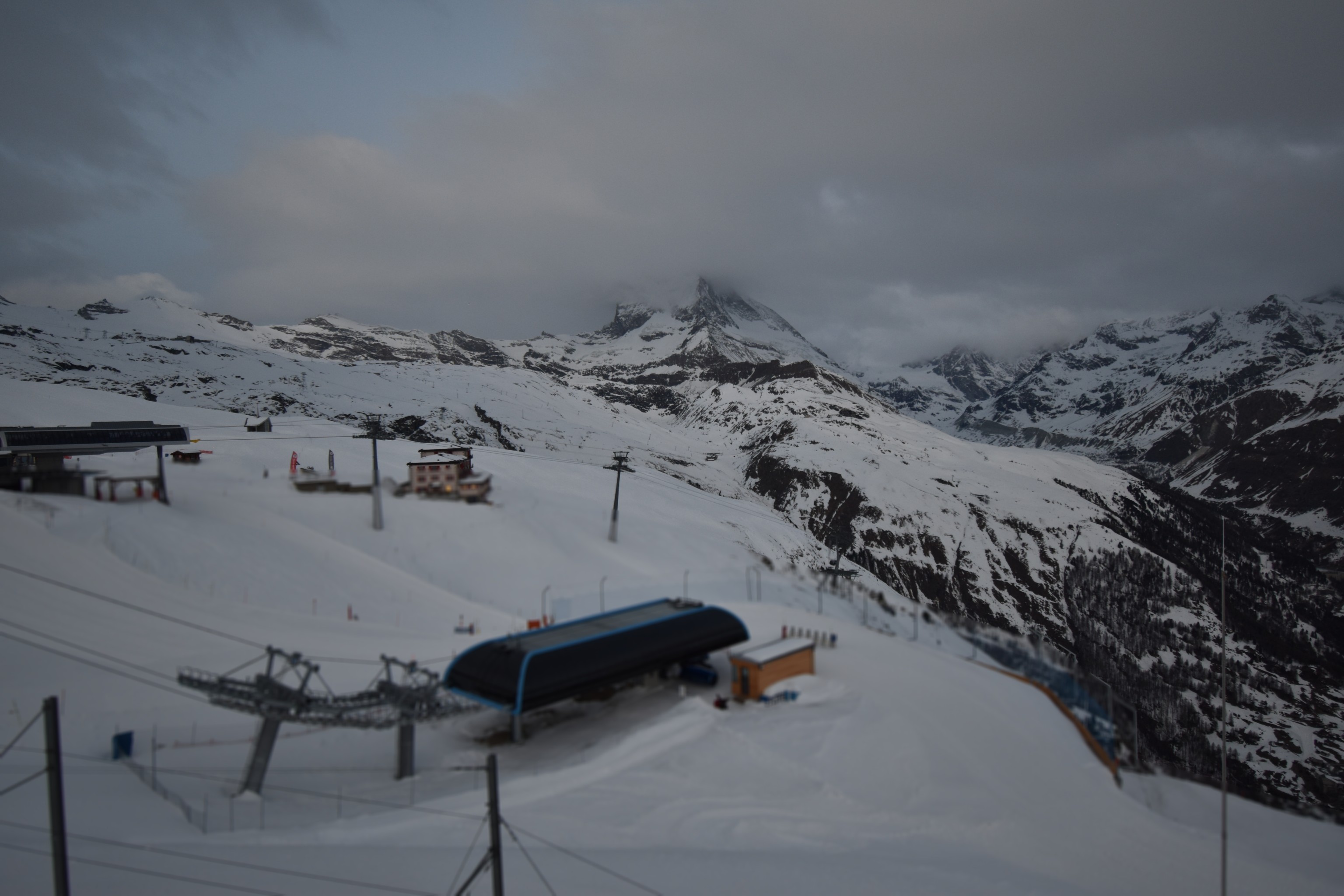 Archiv Foto Webcam Riffelberg Panorama Zermatt