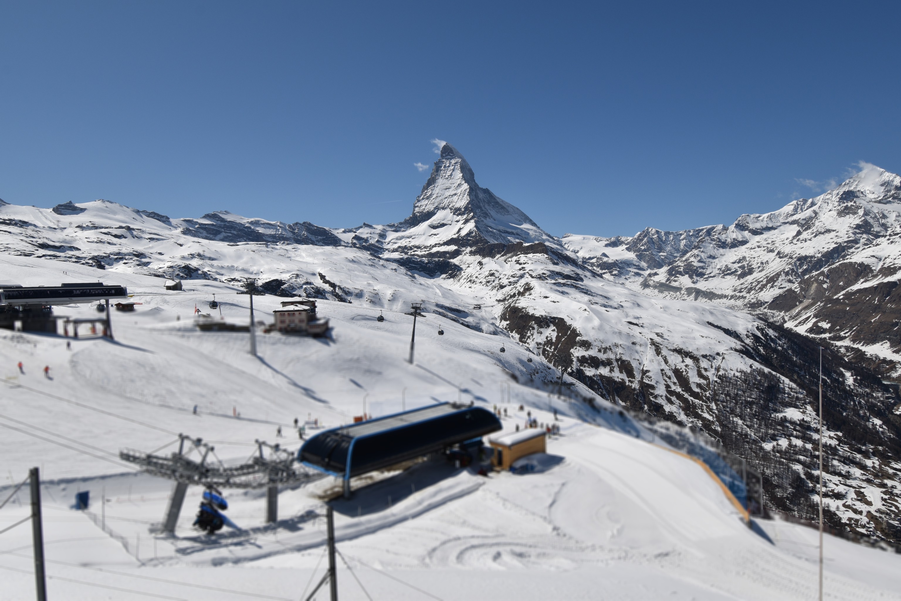 Archiv Foto Webcam Riffelberg Panorama Zermatt