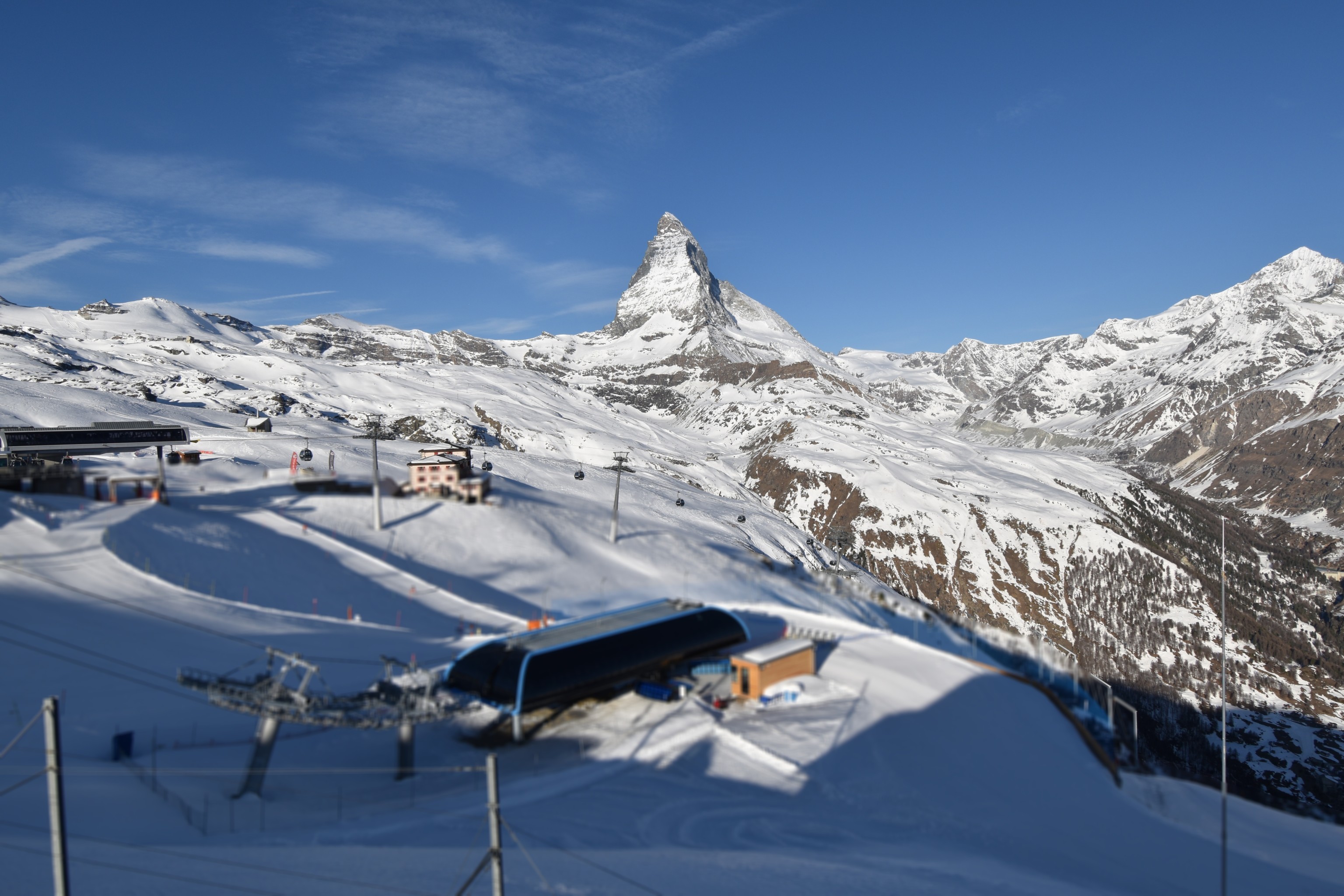Archived image Webcam Riffelberg Panorama Zermatt