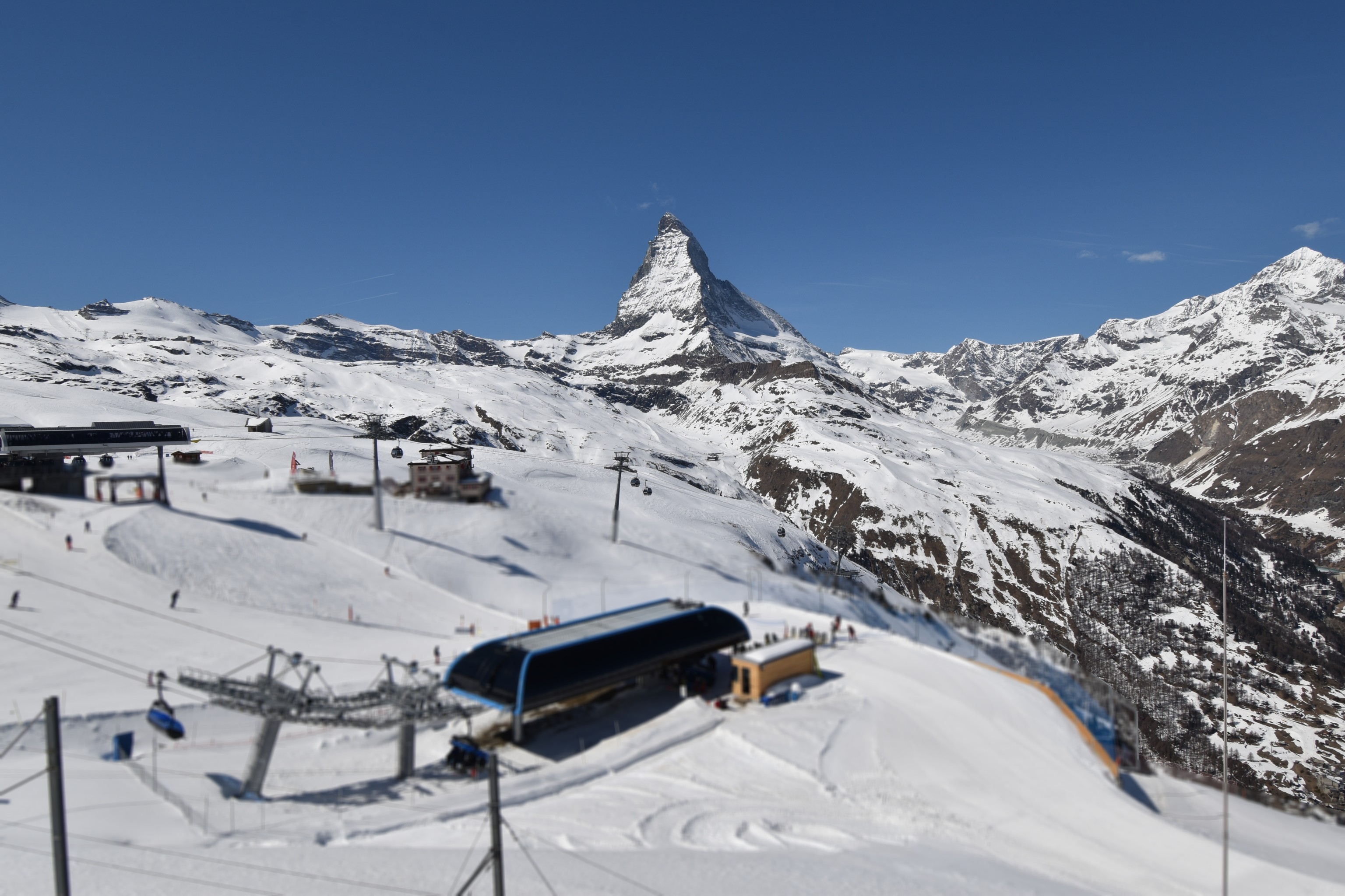 Archived image Webcam Riffelberg Panorama Zermatt