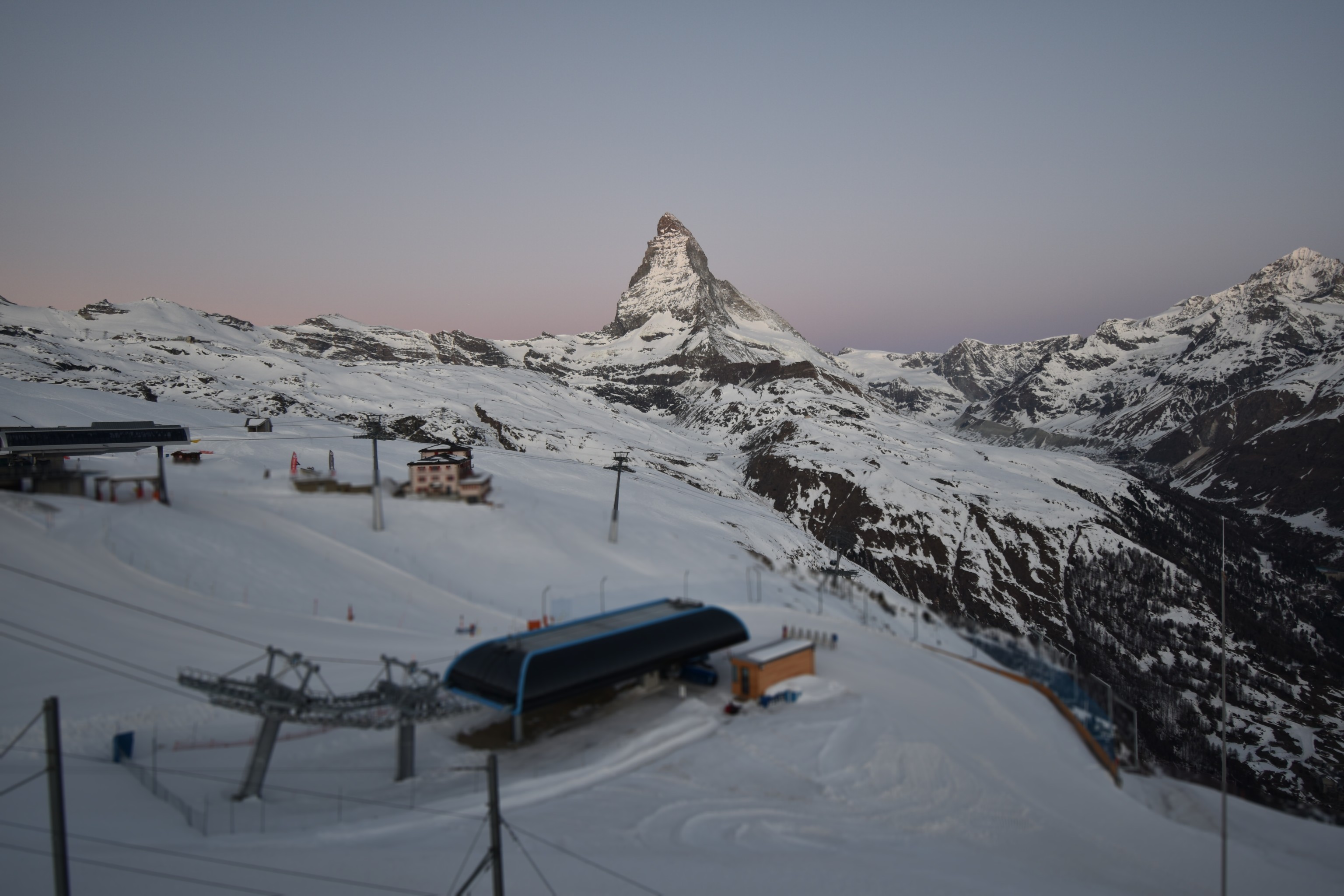 Archived image Webcam Riffelberg Panorama Zermatt