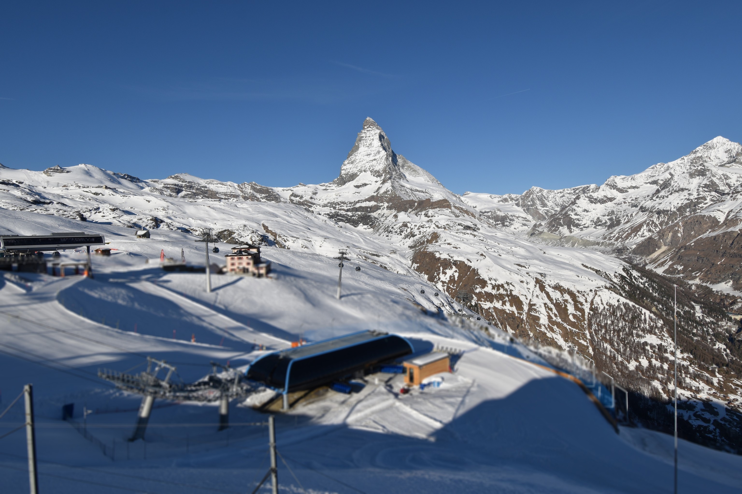 Archived image Webcam Riffelberg Panorama Zermatt