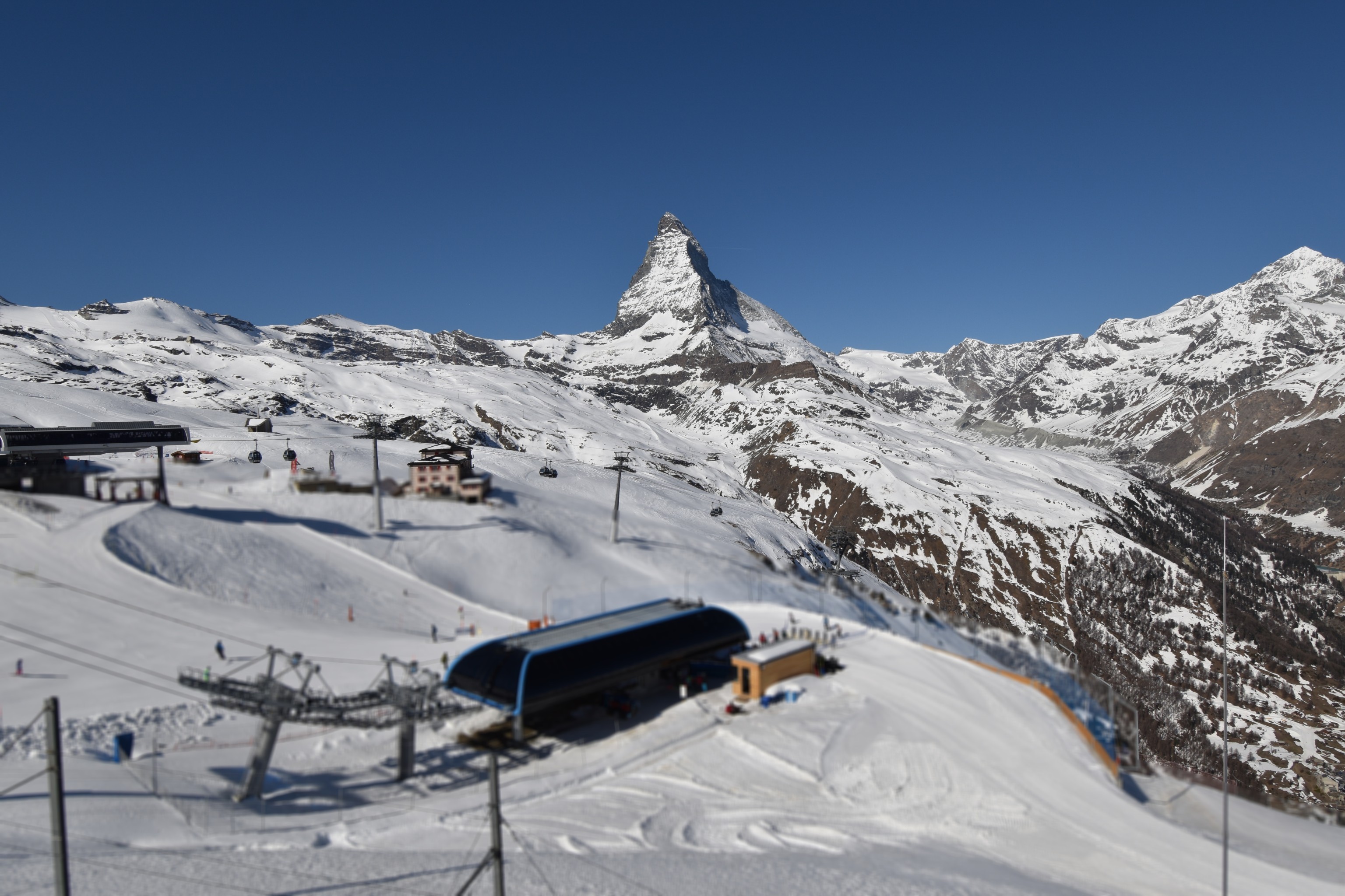 Archived image Webcam Riffelberg Panorama Zermatt