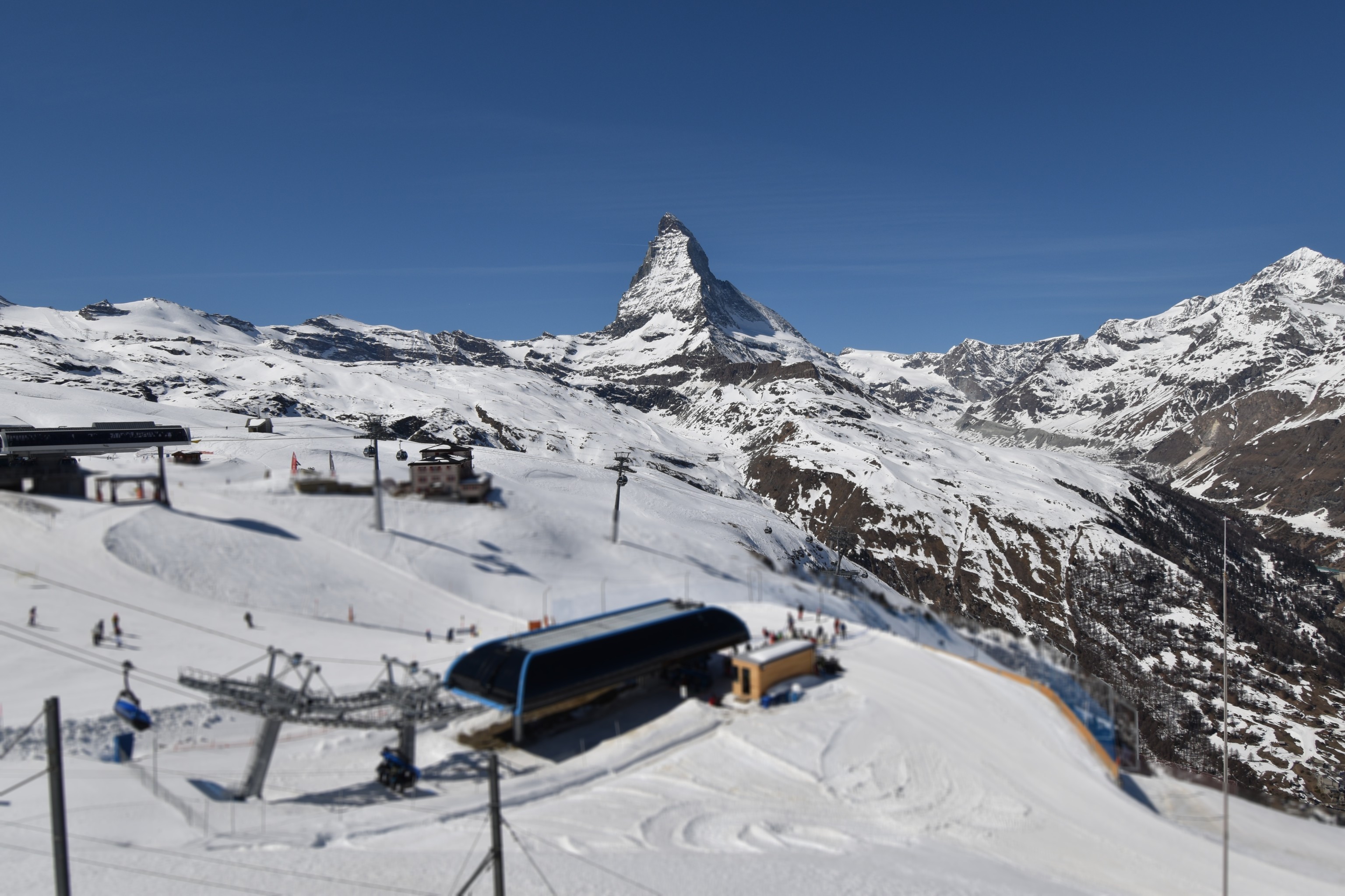 Archived image Webcam Riffelberg Panorama Zermatt