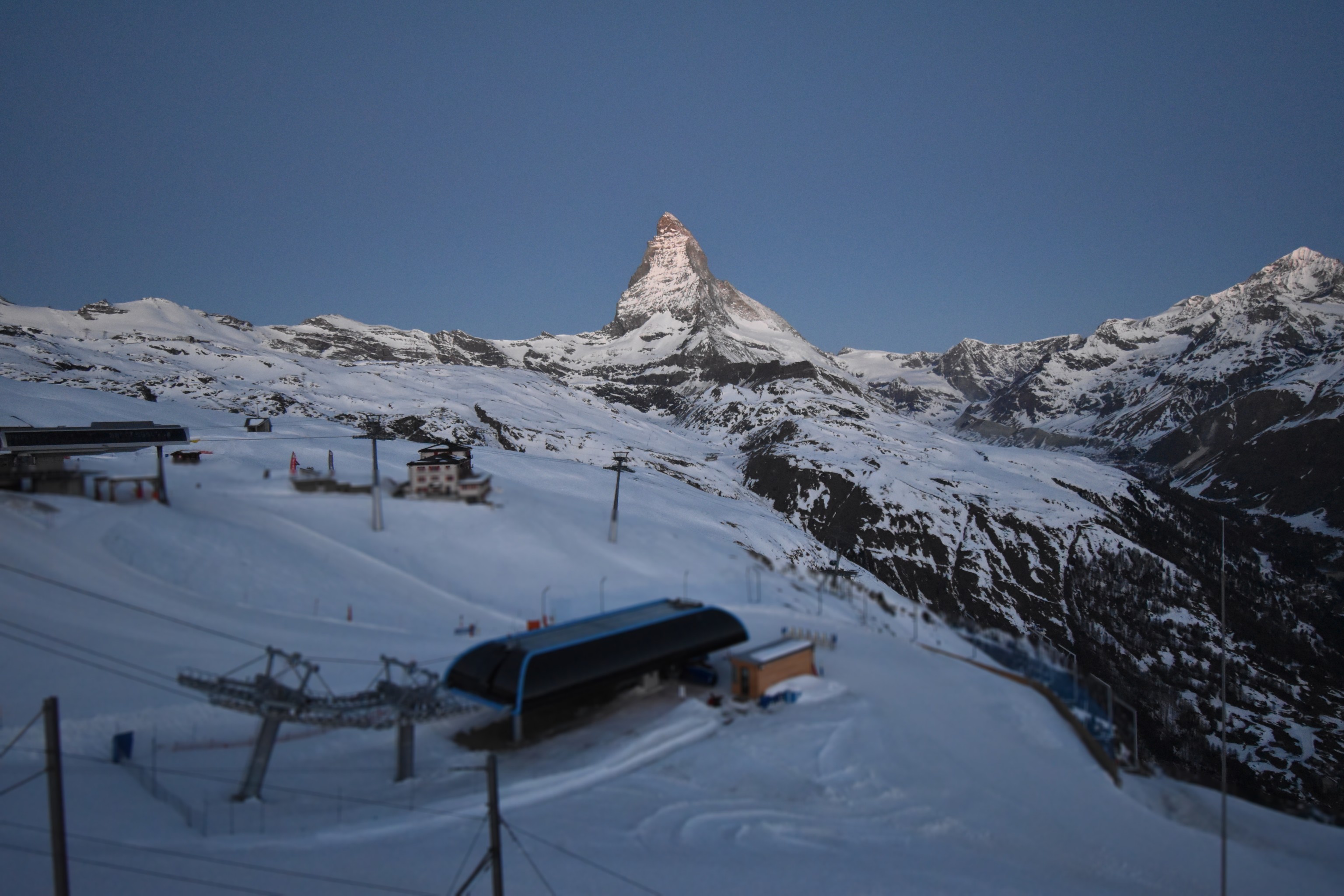 Archiv Foto Webcam Riffelberg Panorama Zermatt