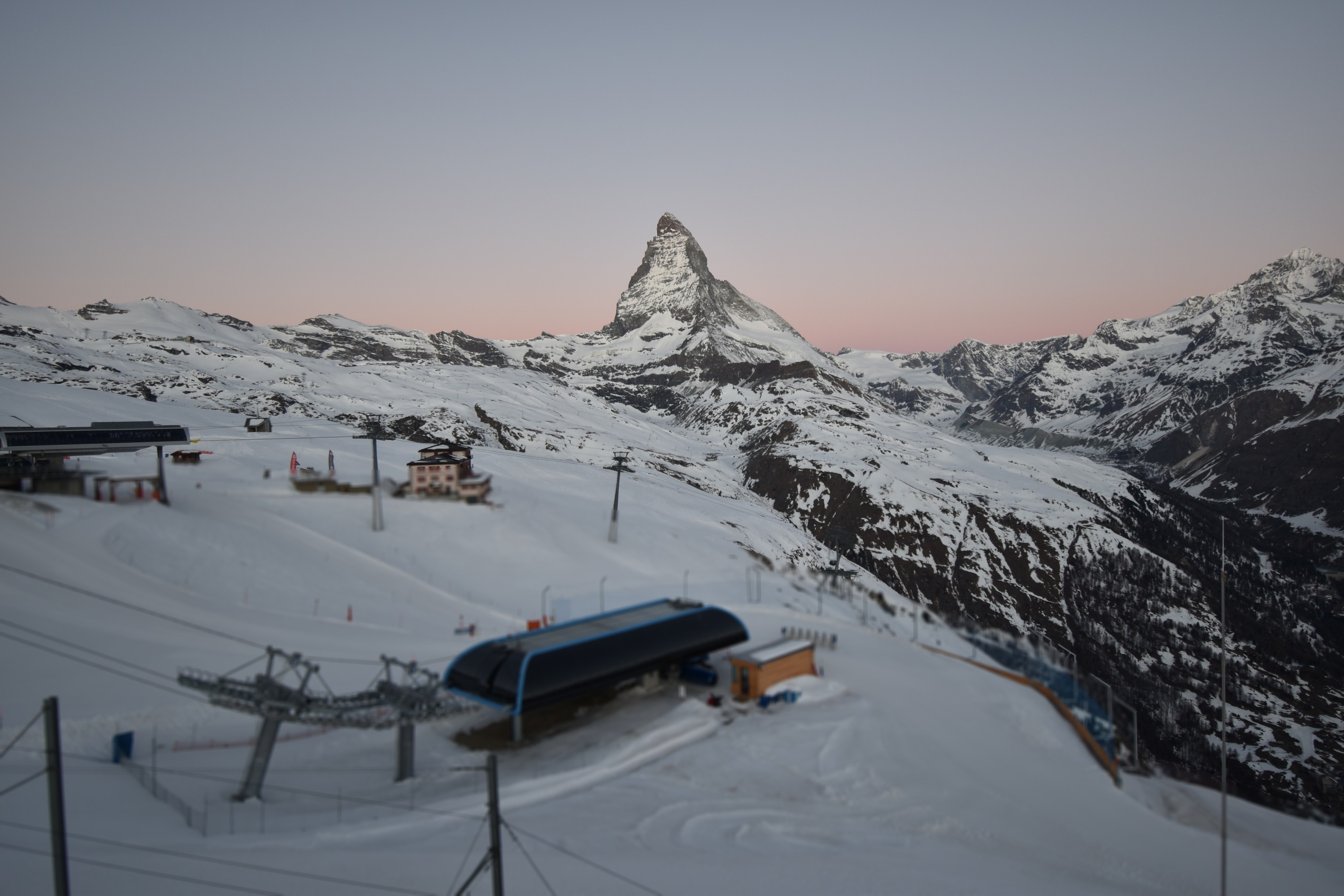 Archiv Foto Webcam Riffelberg Panorama Zermatt
