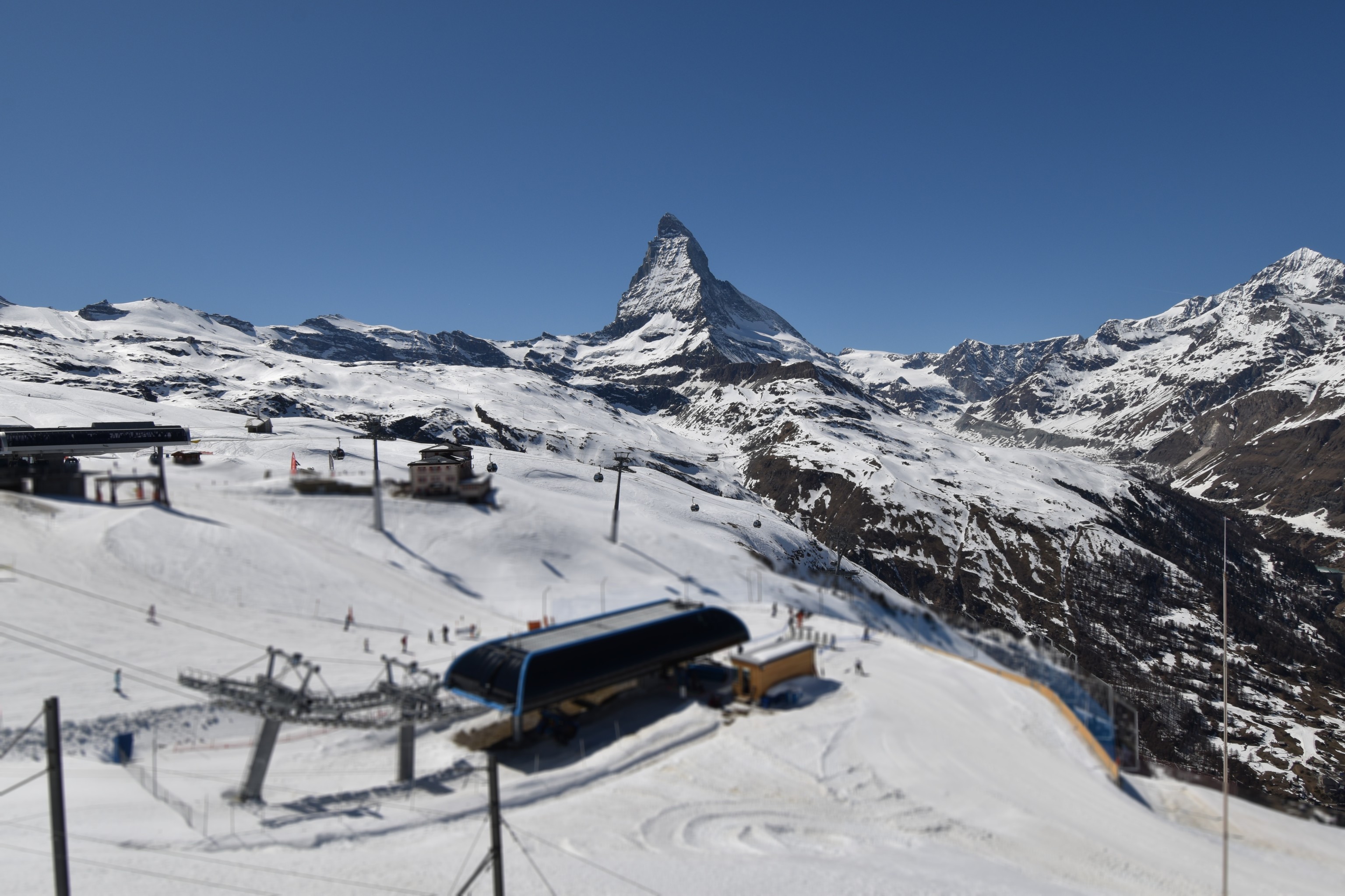 Archiv Foto Webcam Riffelberg Panorama Zermatt