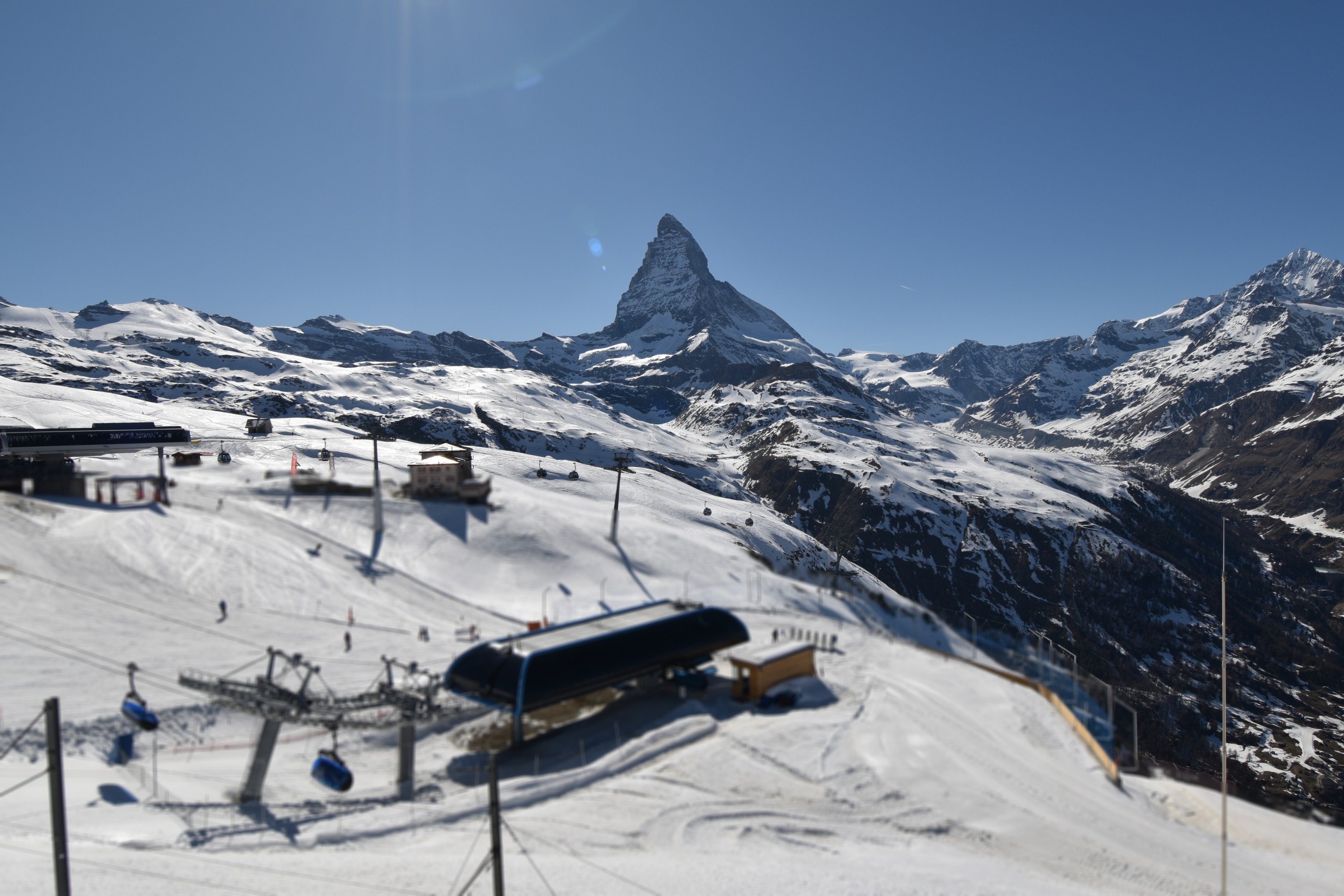Archiv Foto Webcam Riffelberg Panorama Zermatt