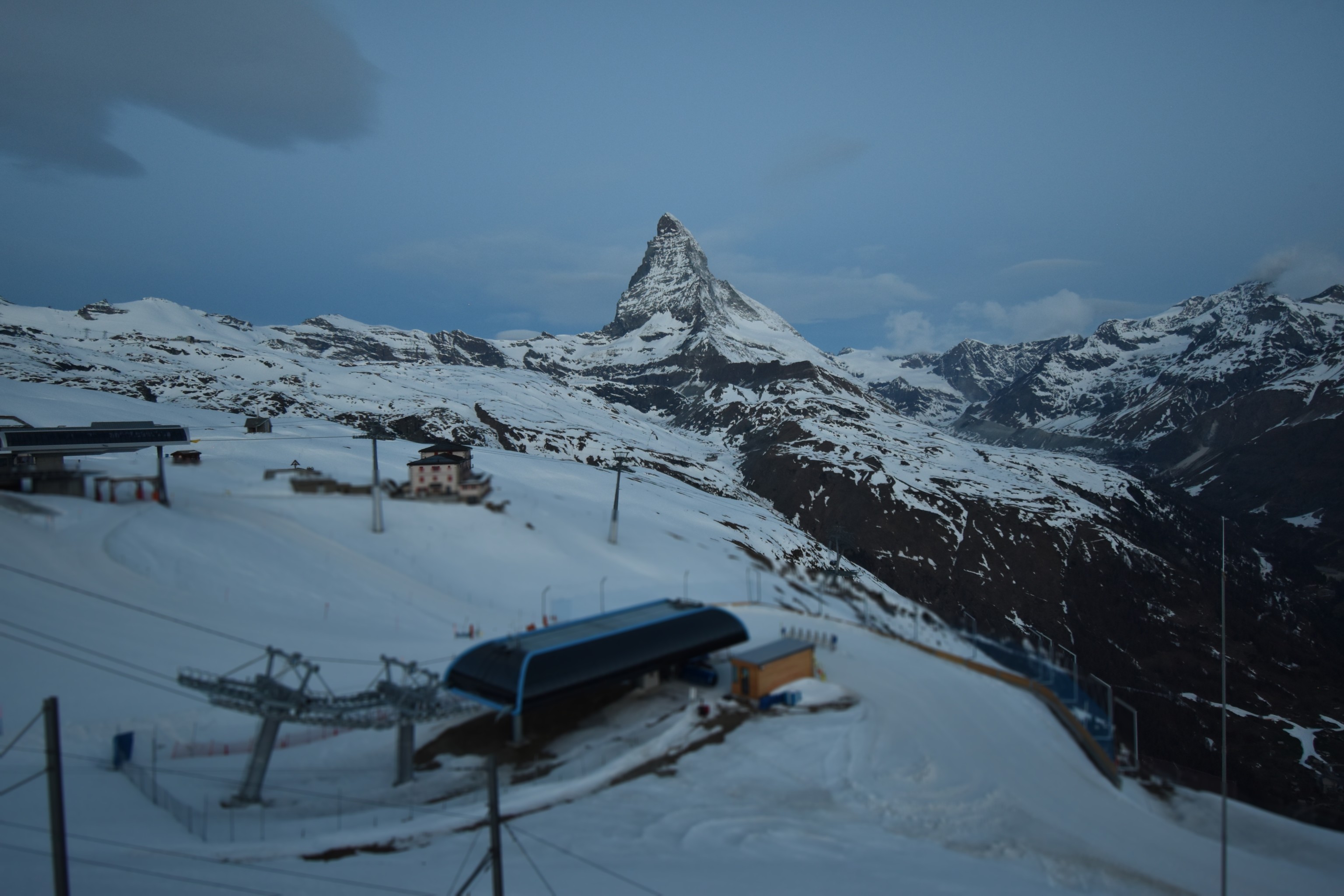 Archiv Foto Webcam Riffelberg Panorama Zermatt