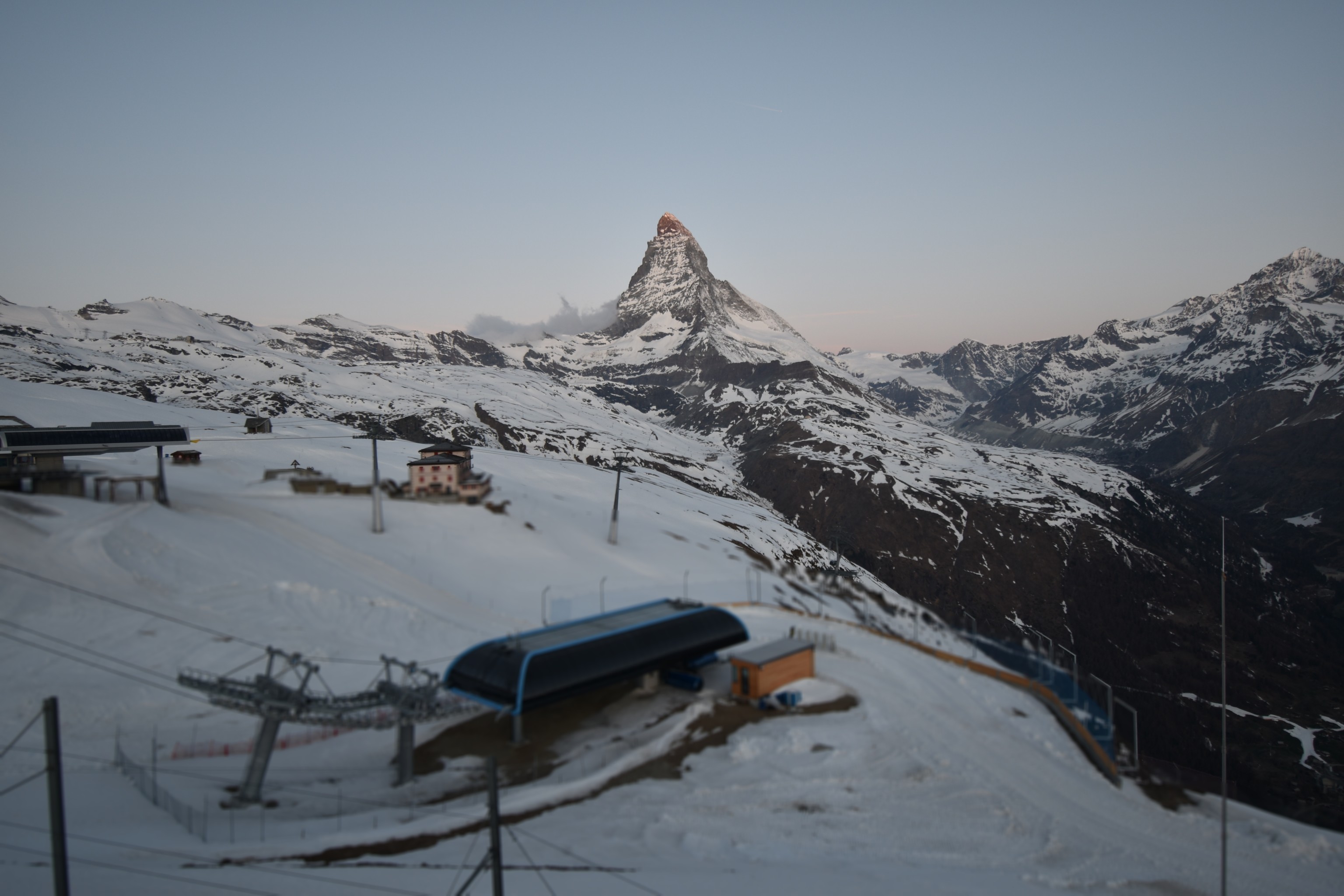 Archiv Foto Webcam Riffelberg Panorama Zermatt