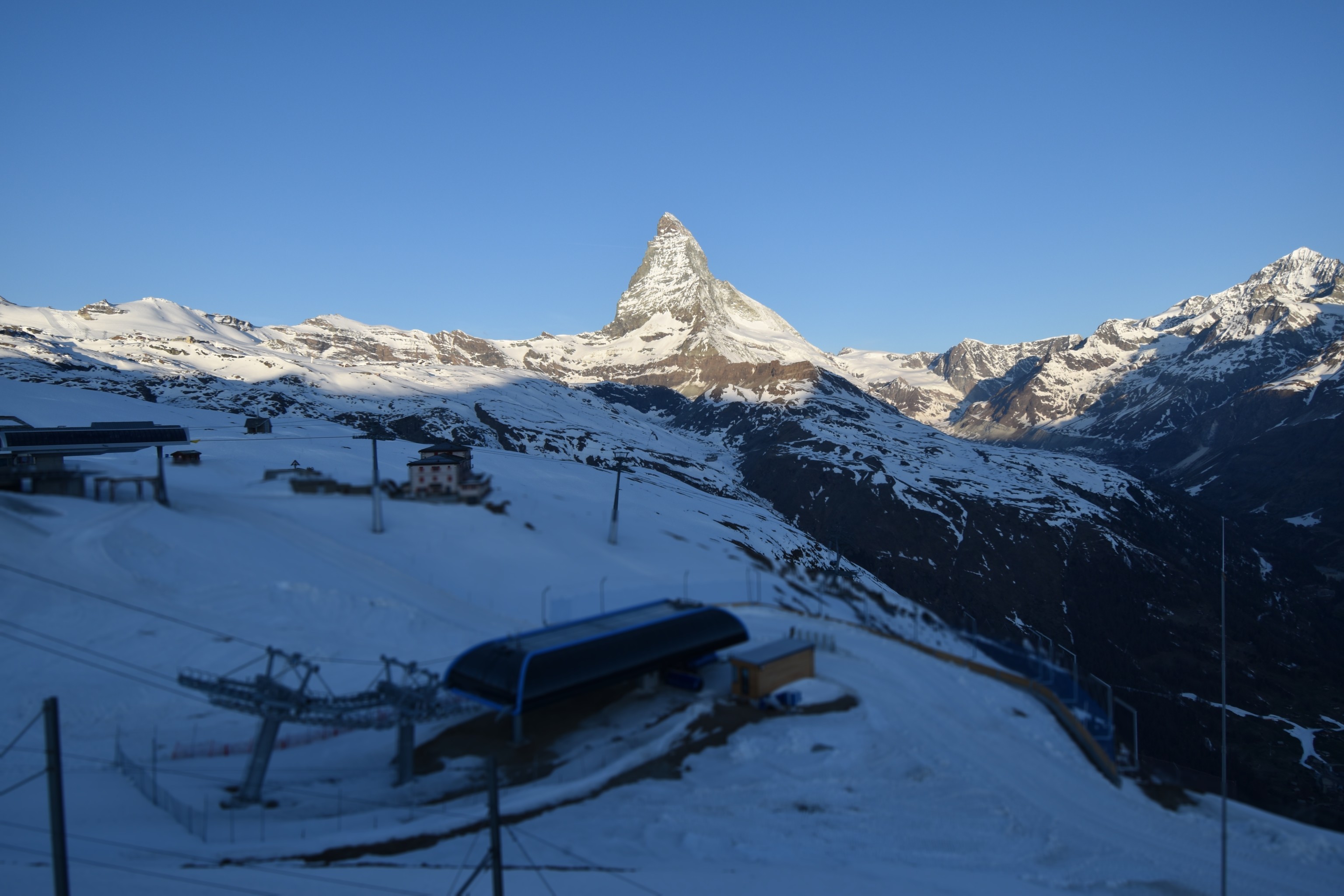 Archiv Foto Webcam Riffelberg Panorama Zermatt
