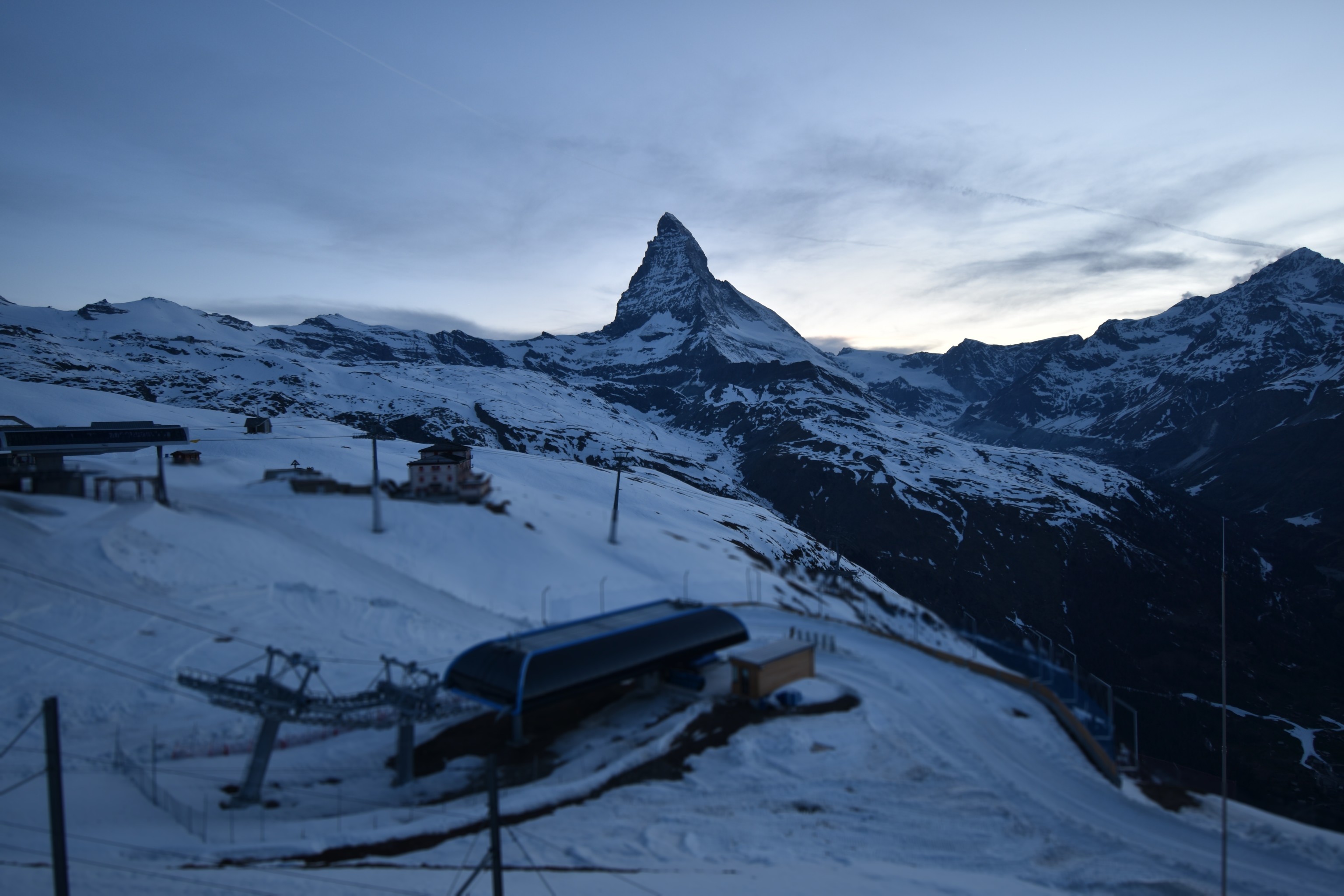 Archiv Foto Webcam Riffelberg Panorama Zermatt