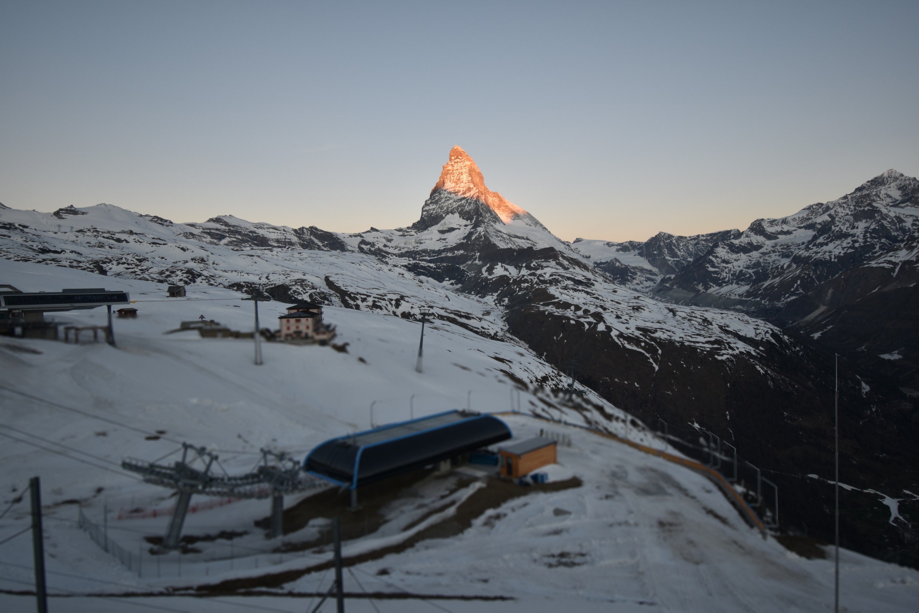 Archiv Foto Webcam Riffelberg Panorama Zermatt