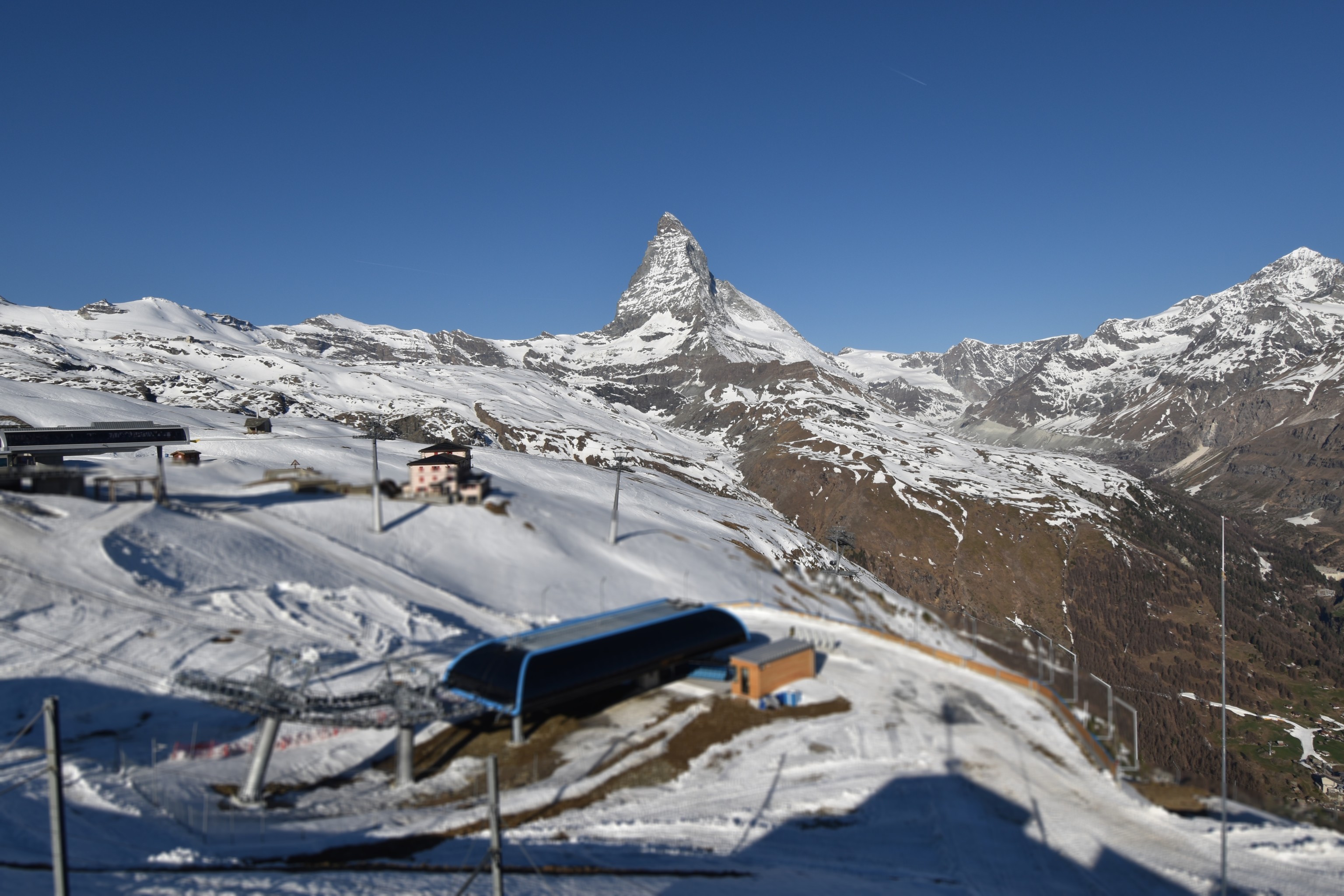 Archiv Foto Webcam Riffelberg Panorama Zermatt