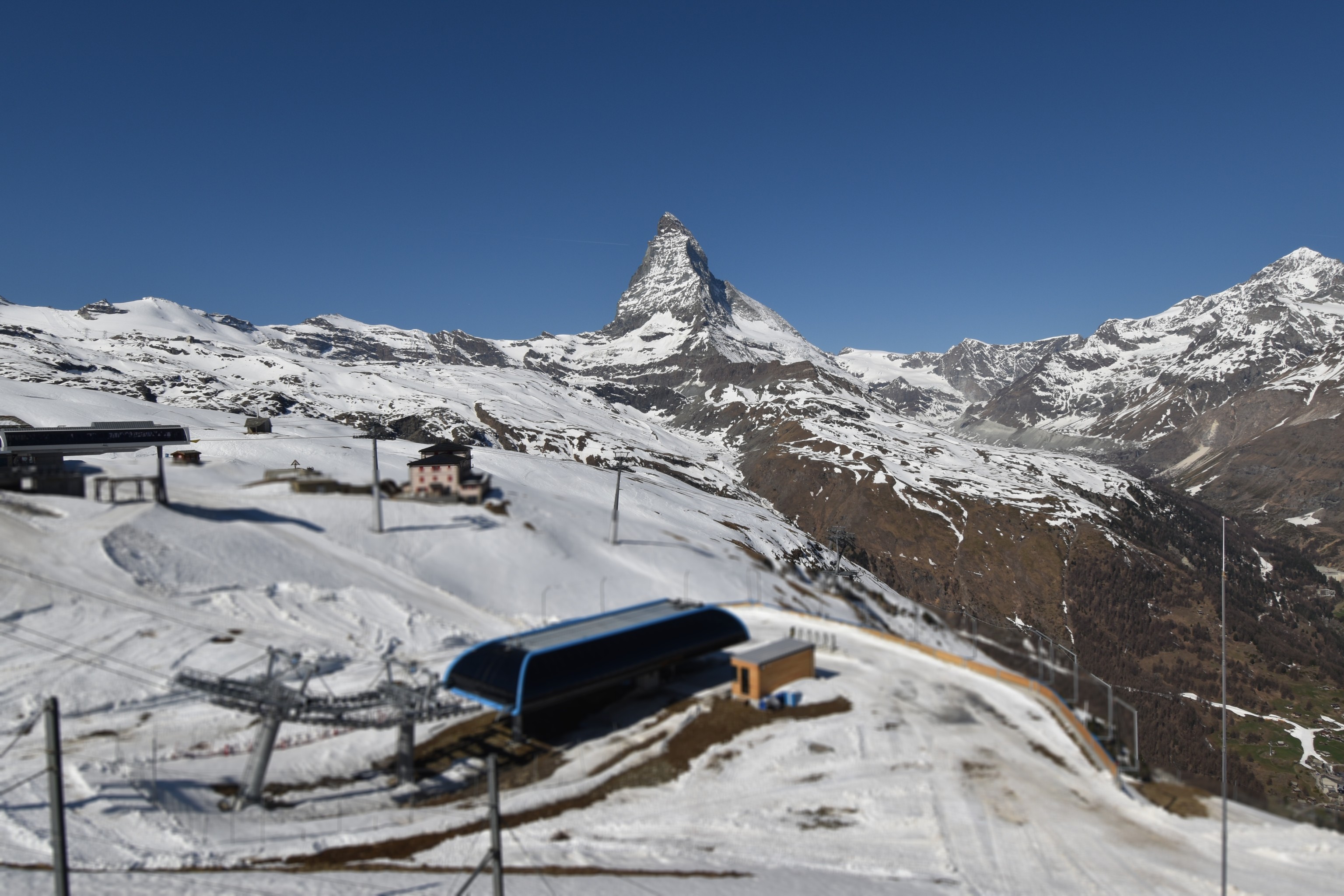 Archiv Foto Webcam Riffelberg Panorama Zermatt