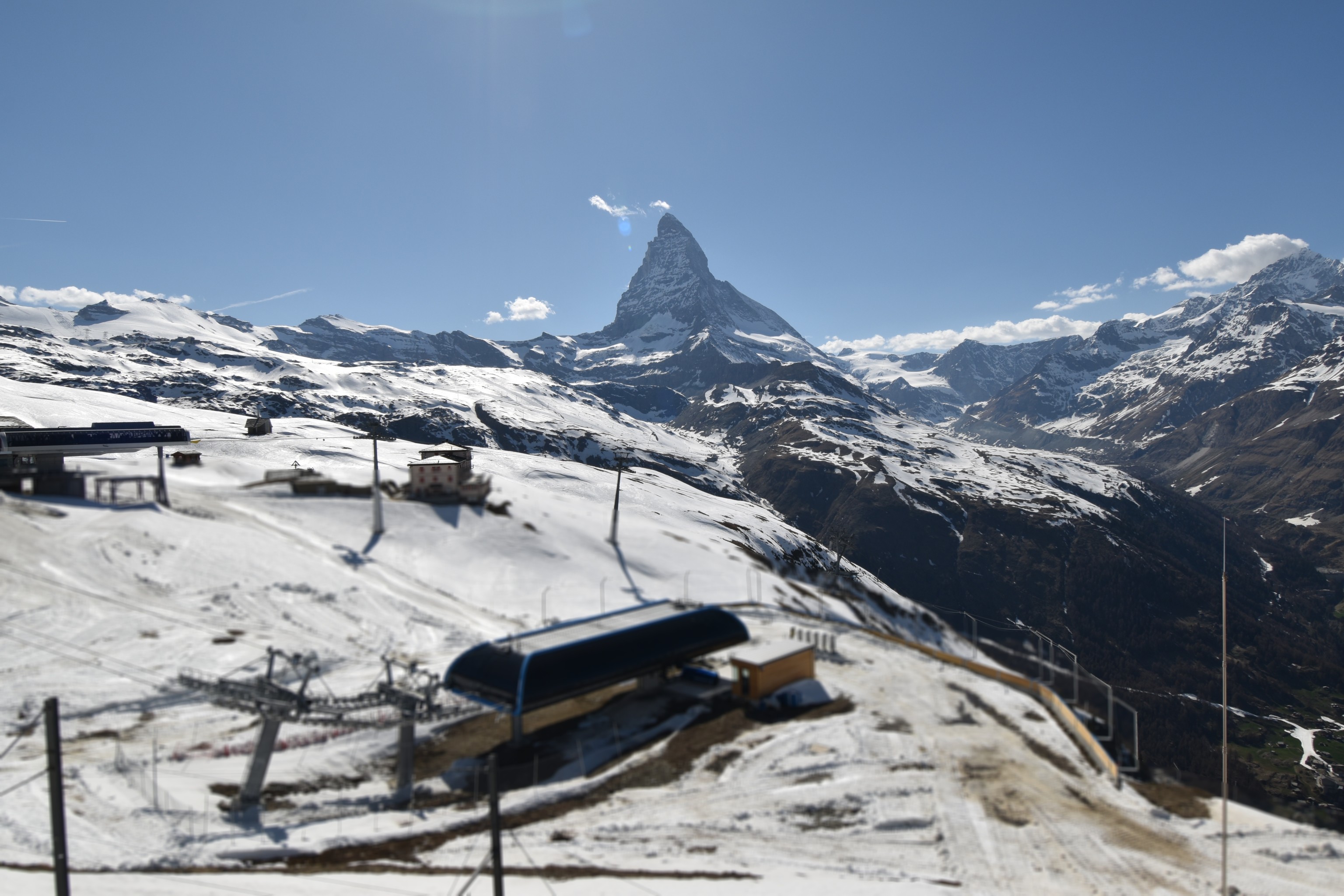 Archived image Webcam Riffelberg Panorama Zermatt
