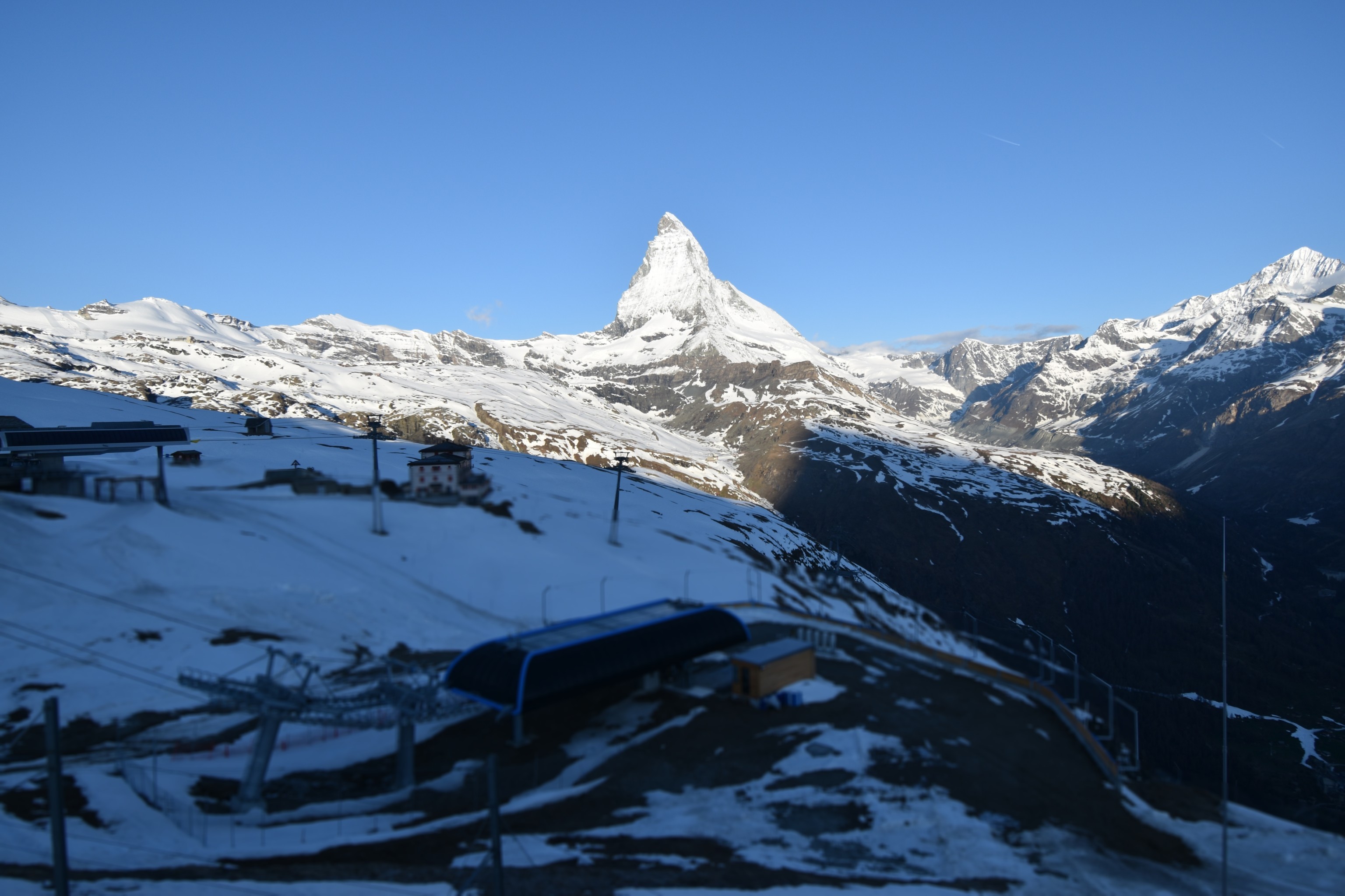Archiv Foto Webcam Riffelberg Panorama Zermatt