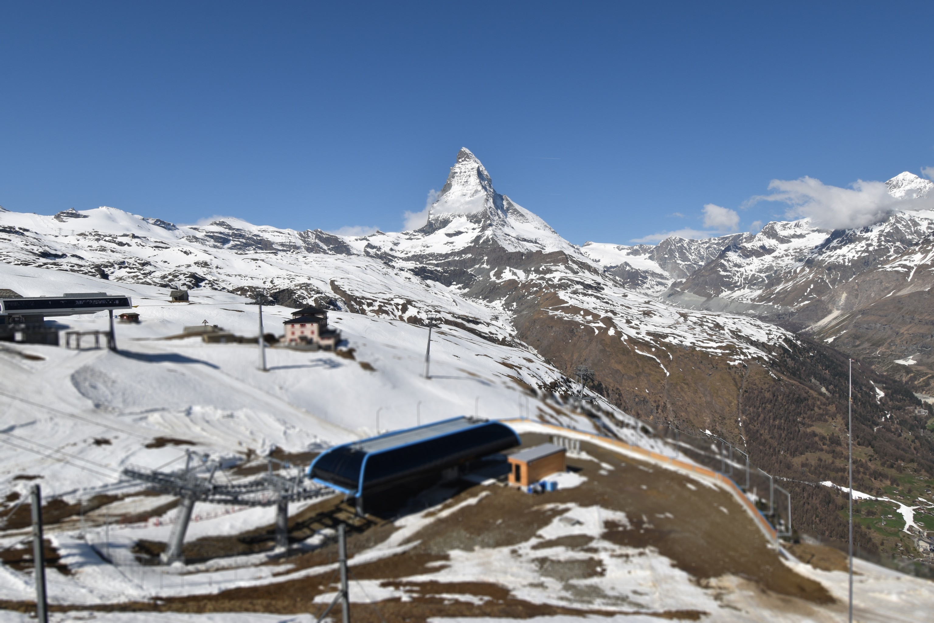 Archiv Foto Webcam Riffelberg Panorama Zermatt