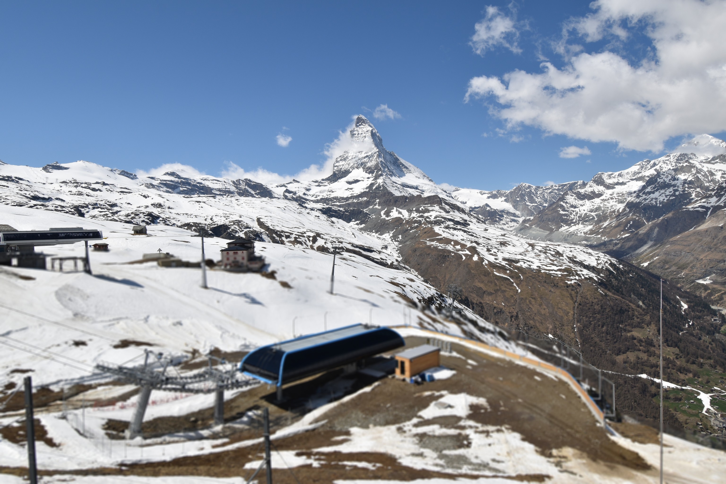 Archiv Foto Webcam Riffelberg Panorama Zermatt