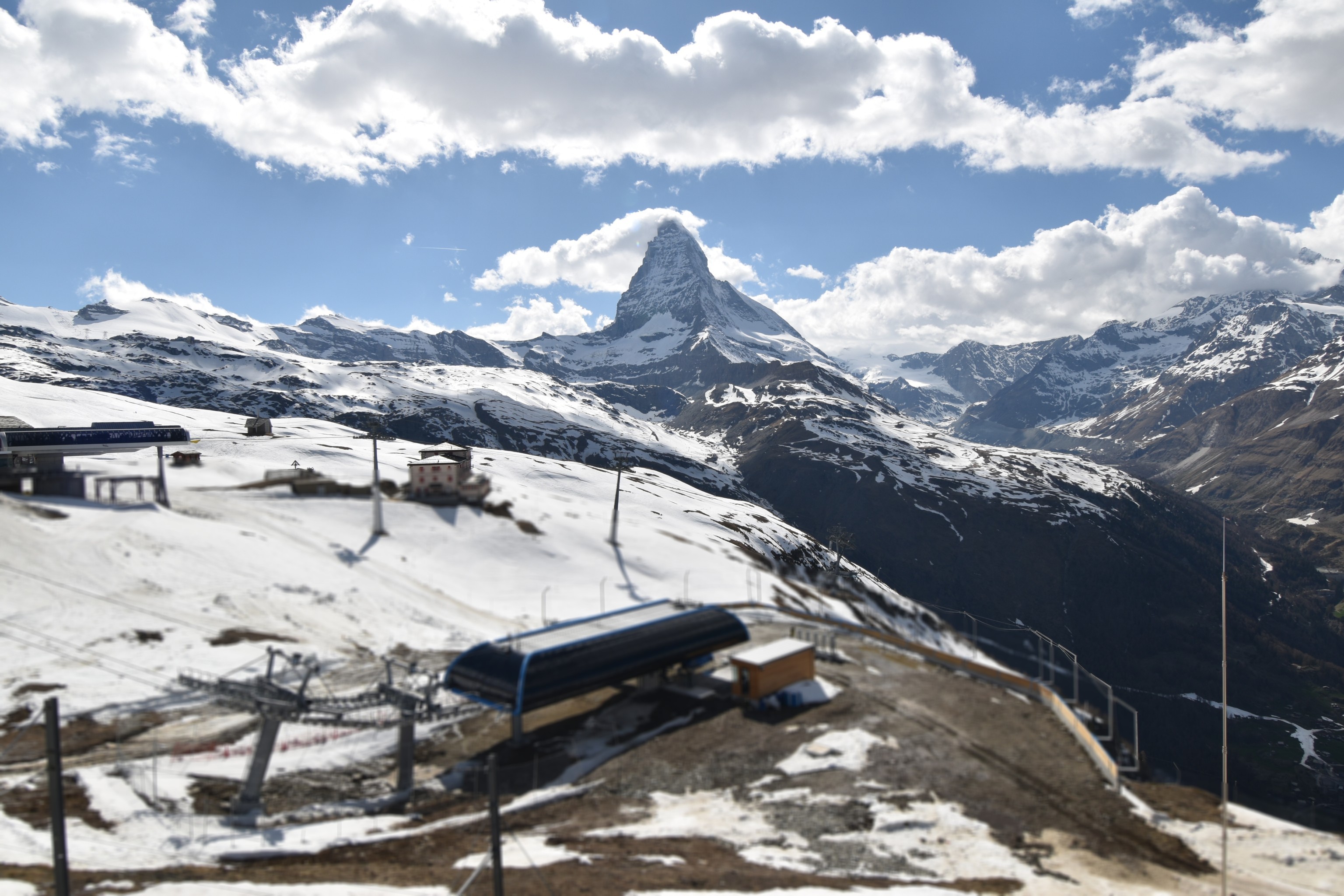Archiv Foto Webcam Riffelberg Panorama Zermatt