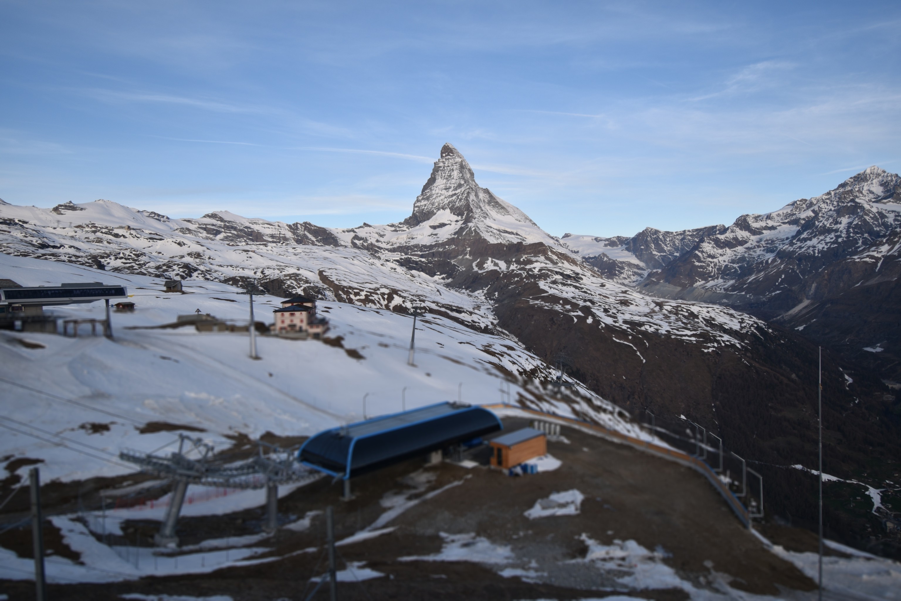 Archived image Webcam Riffelberg Panorama Zermatt