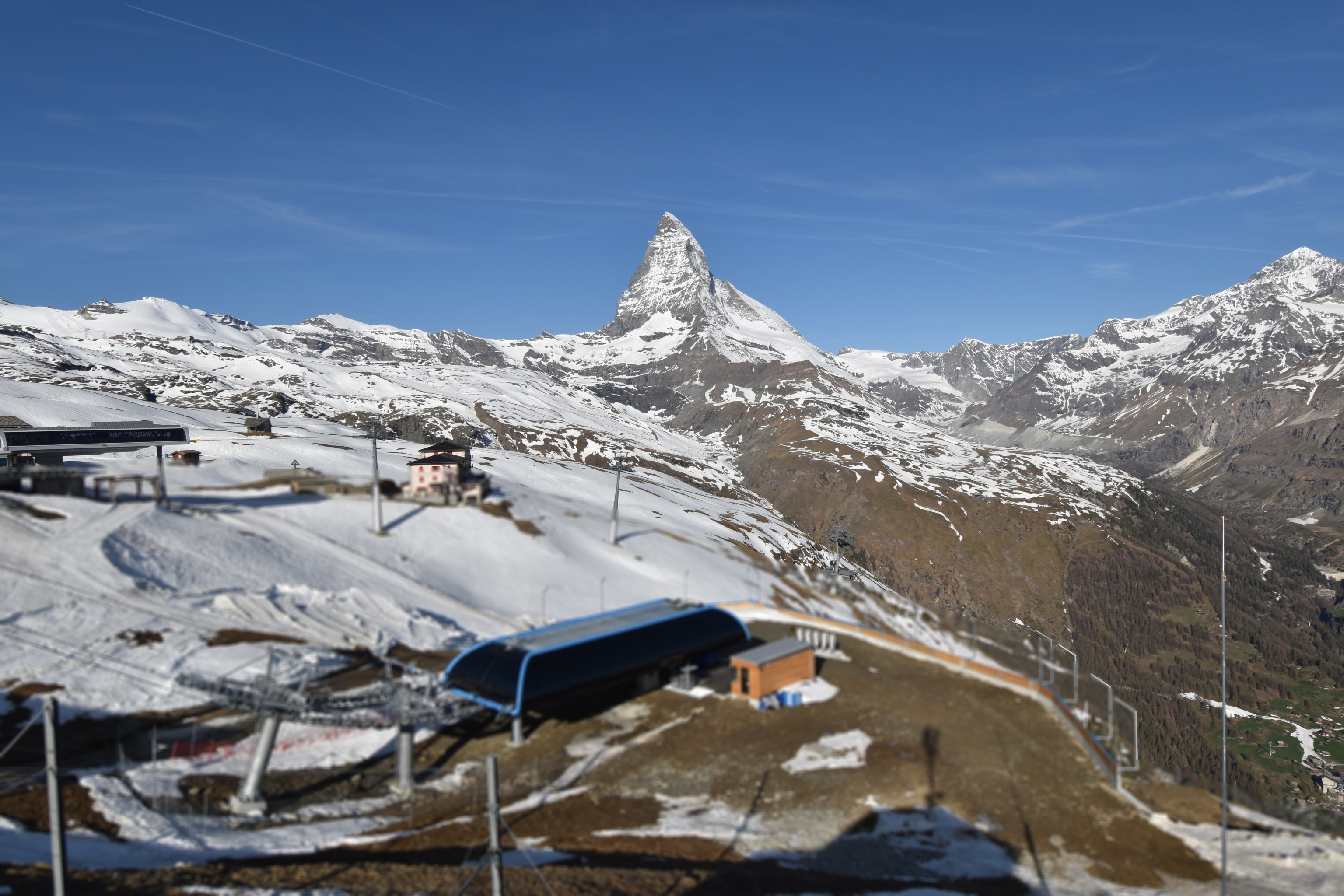 Archived image Webcam Riffelberg Panorama Zermatt