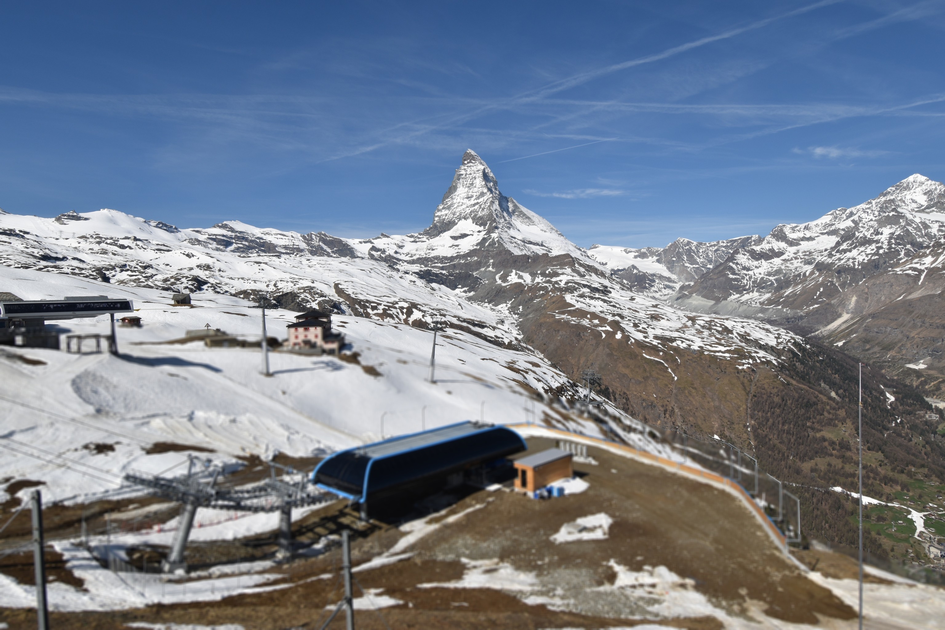 Archived image Webcam Riffelberg Panorama Zermatt