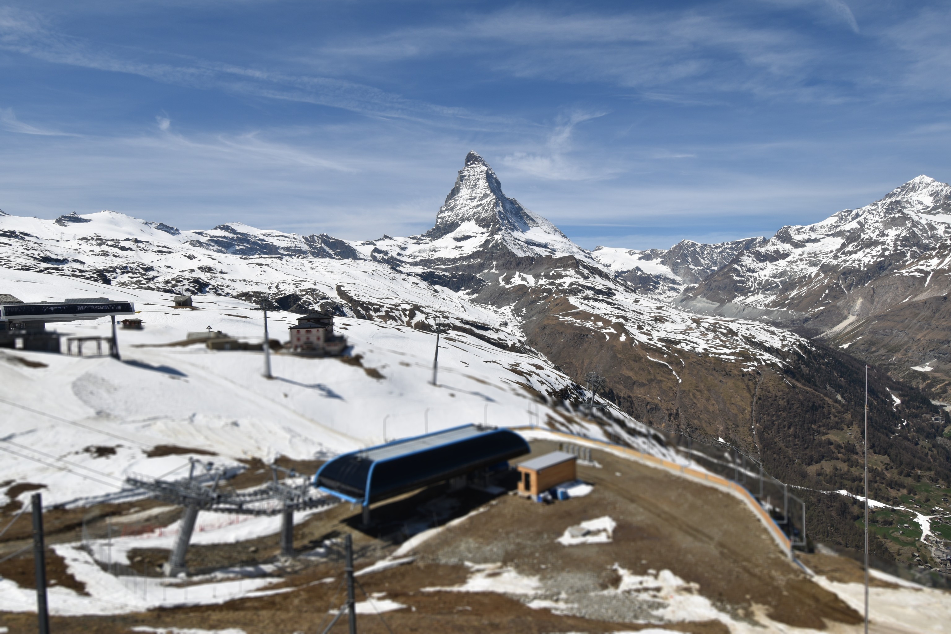 Archived image Webcam Riffelberg Panorama Zermatt