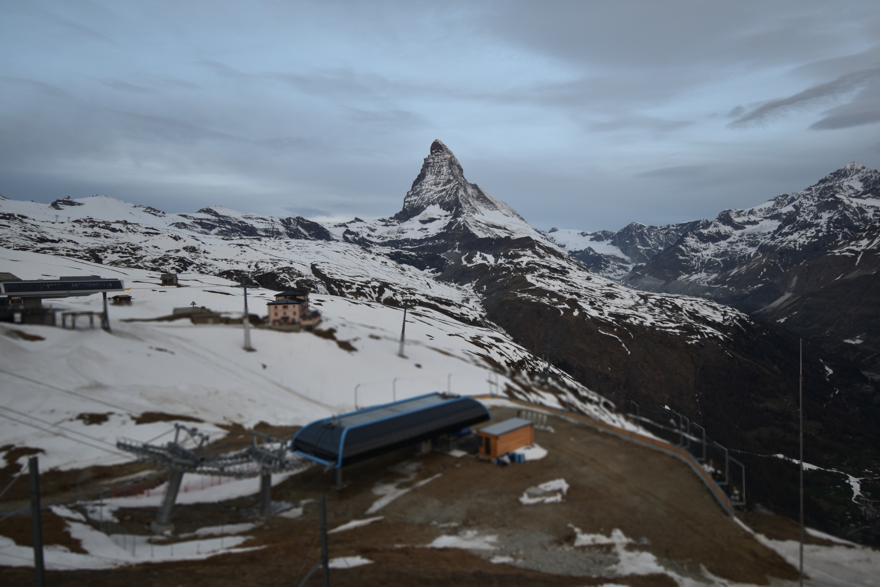 Archiv Foto Webcam Riffelberg Panorama Zermatt