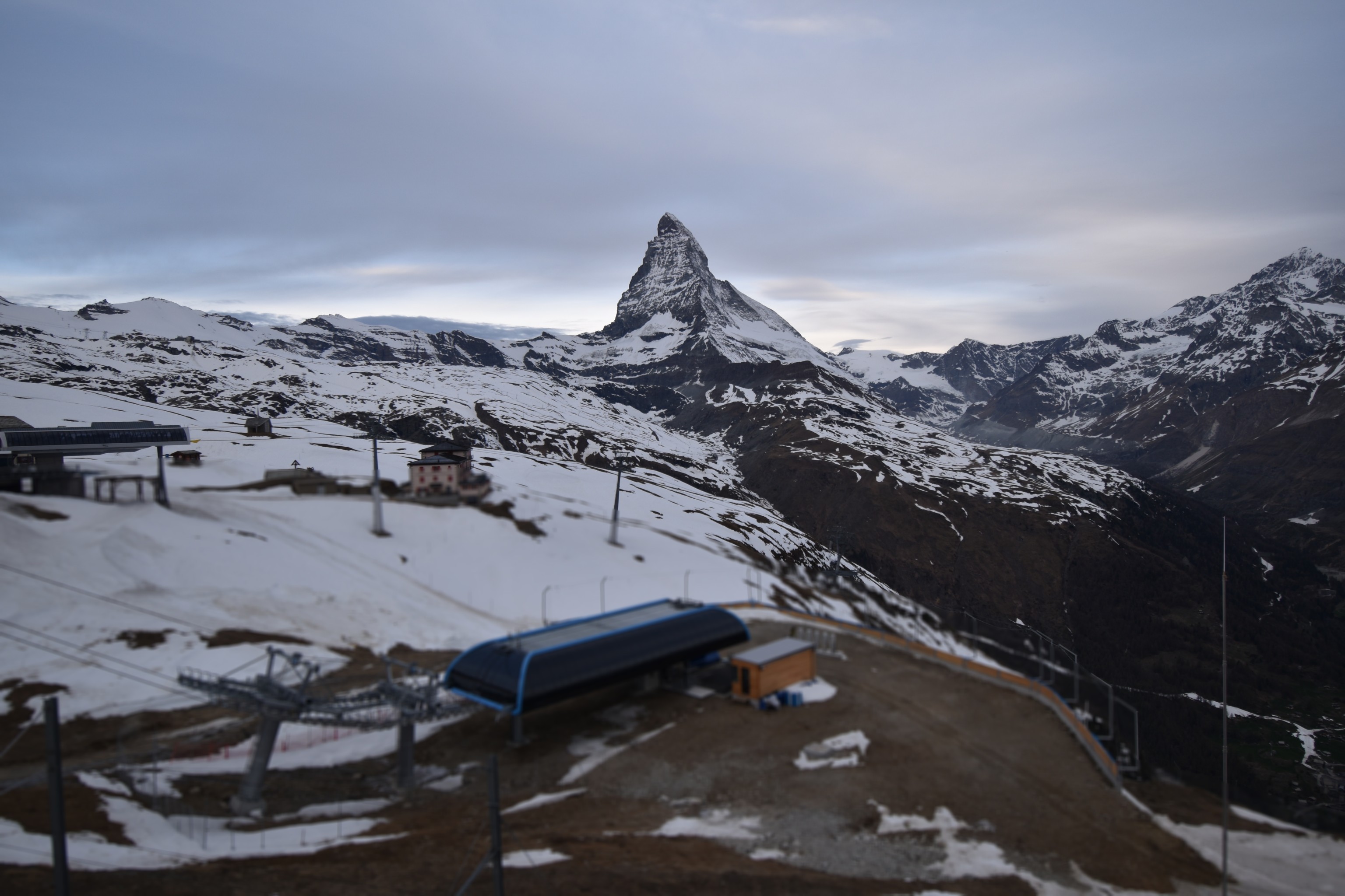 Archiv Foto Webcam Riffelberg Panorama Zermatt