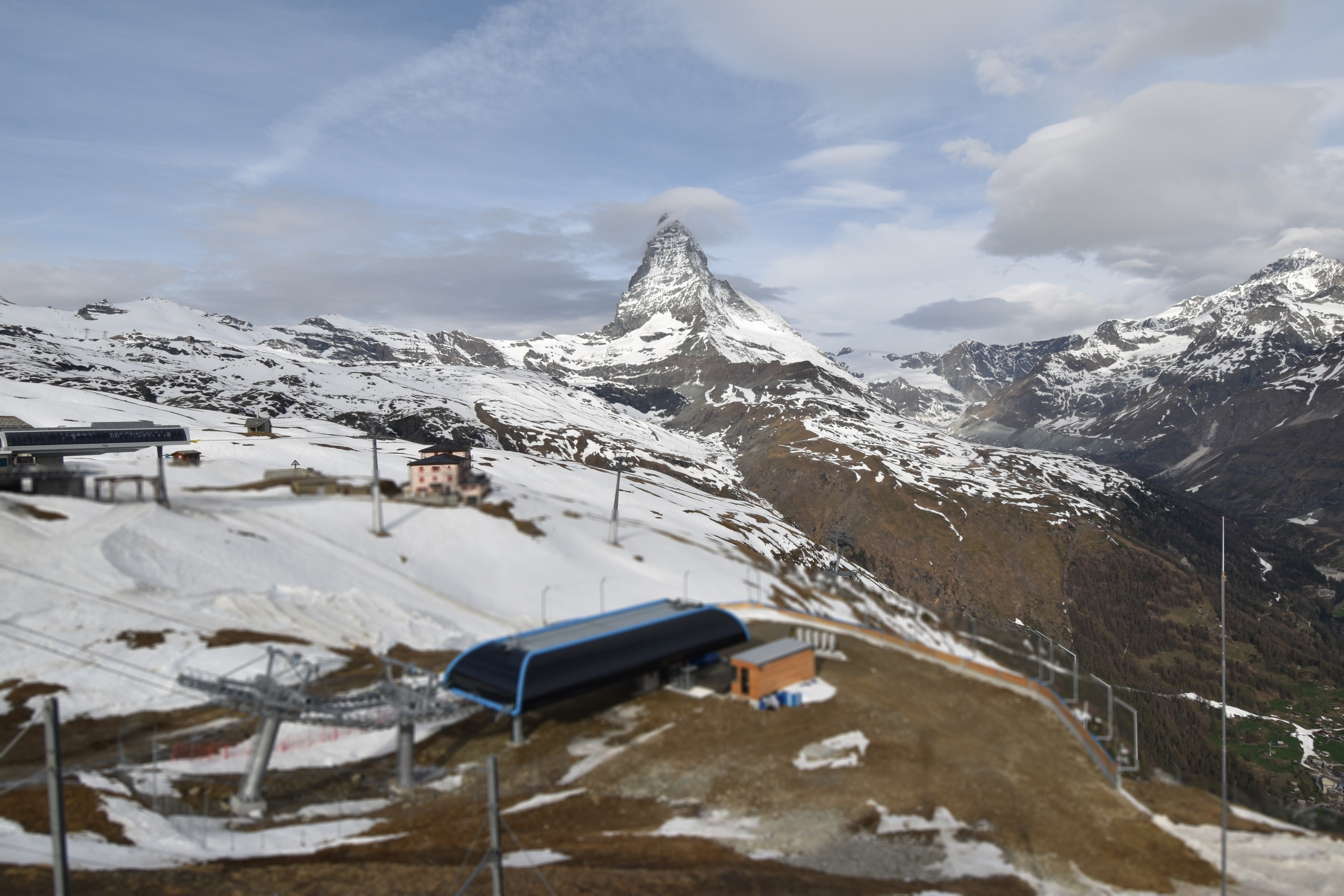 Archiv Foto Webcam Riffelberg Panorama Zermatt
