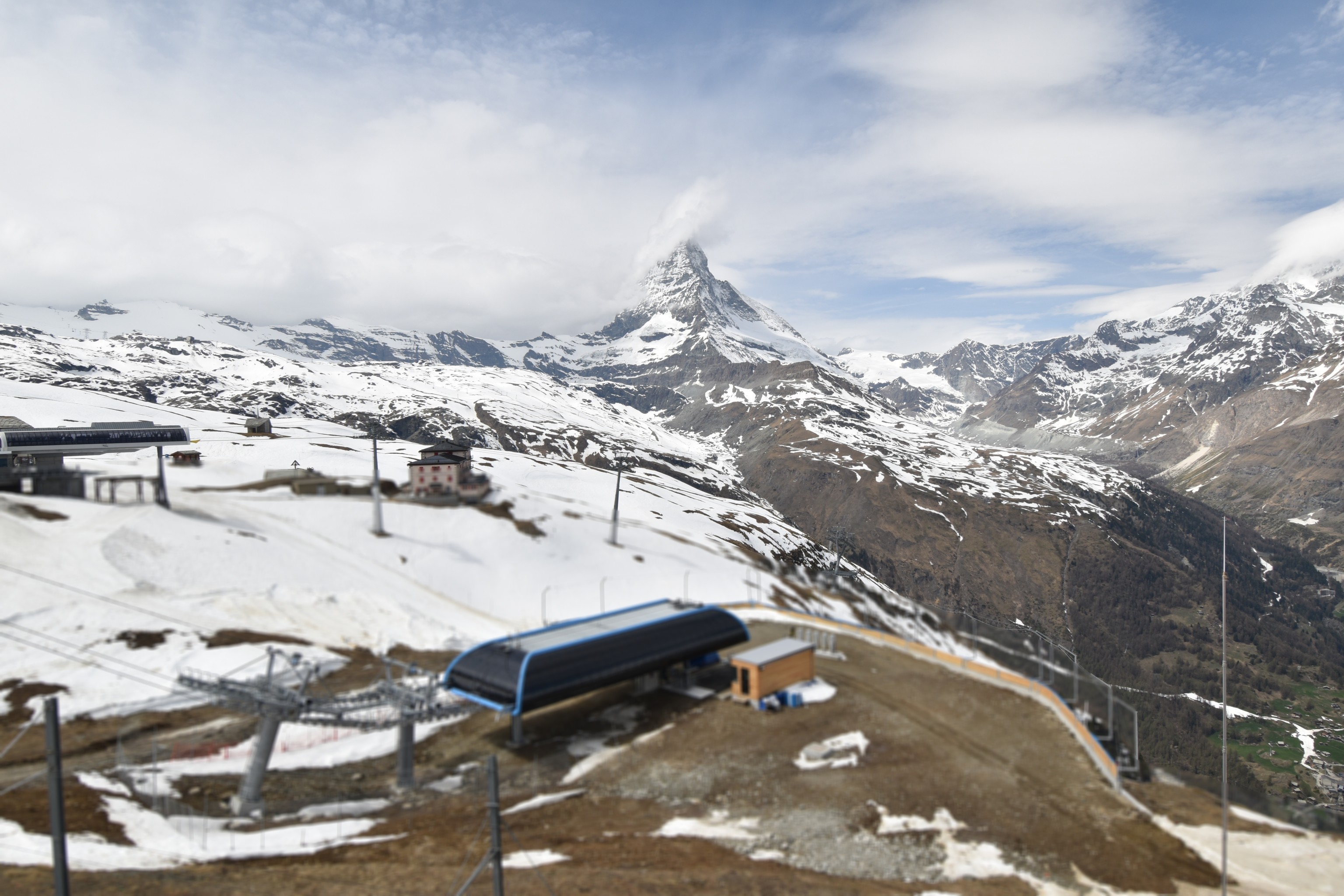 Archiv Foto Webcam Riffelberg Panorama Zermatt