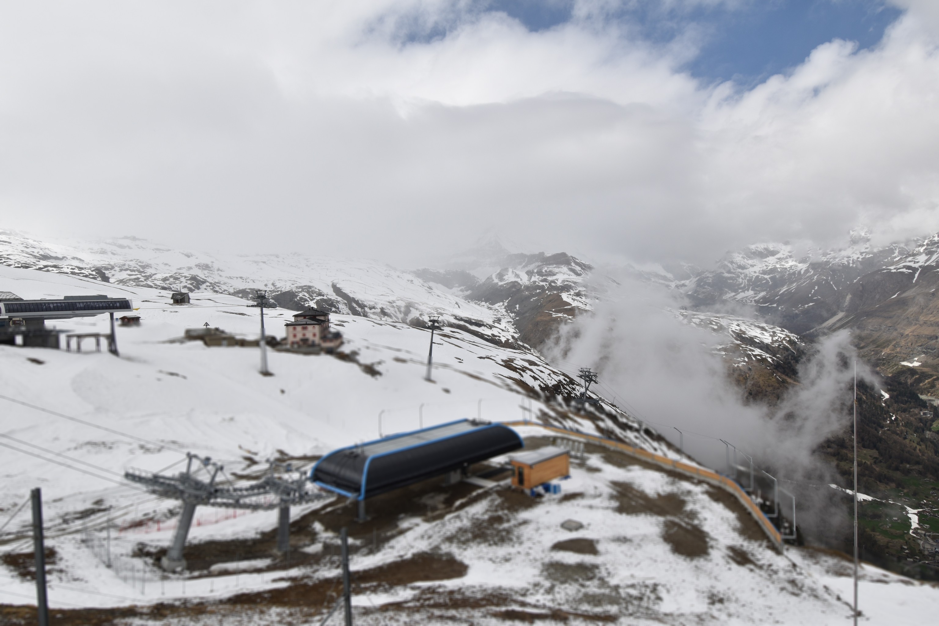Archiv Foto Webcam Riffelberg Panorama Zermatt