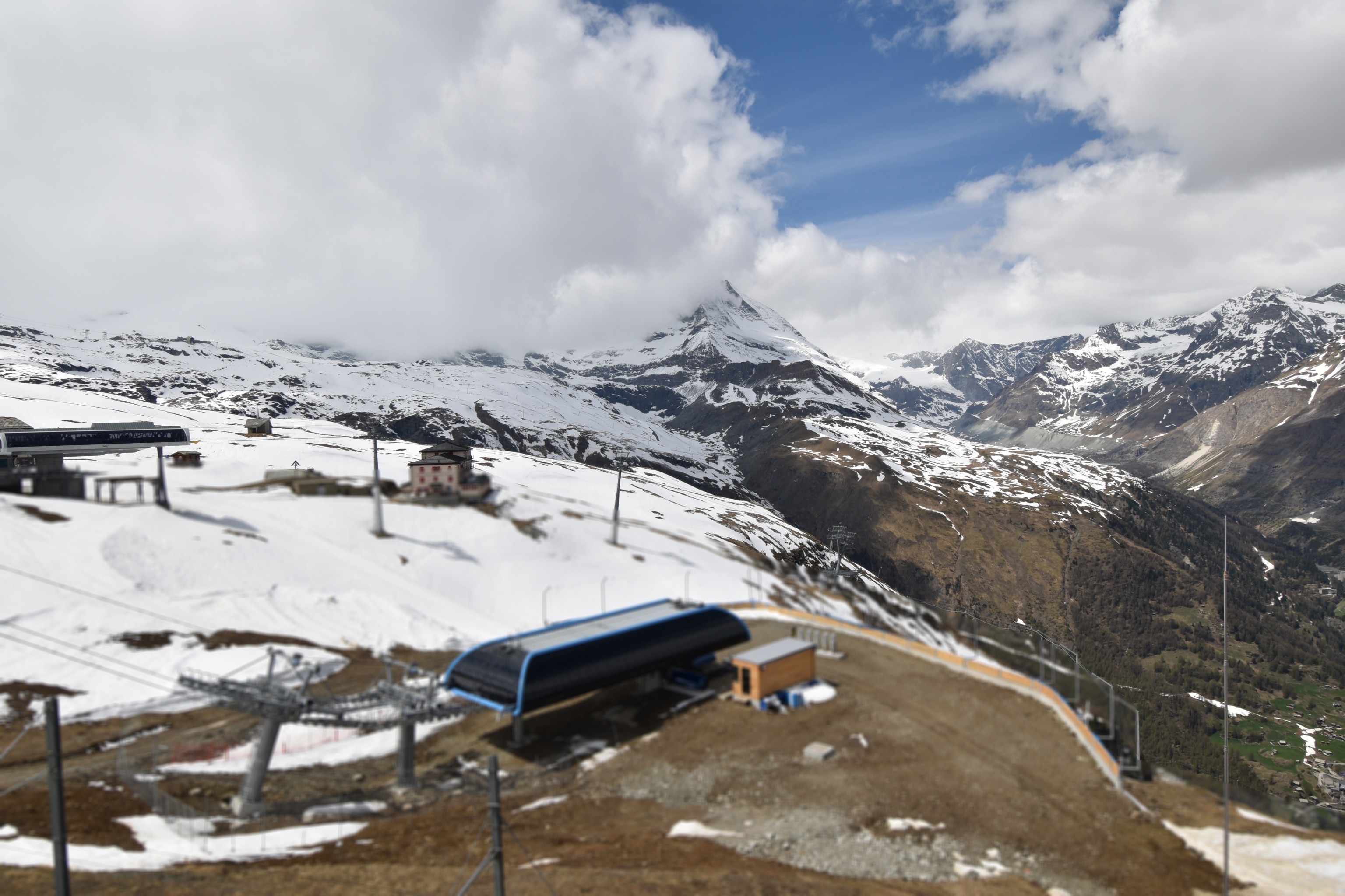 Archiv Foto Webcam Riffelberg Panorama Zermatt