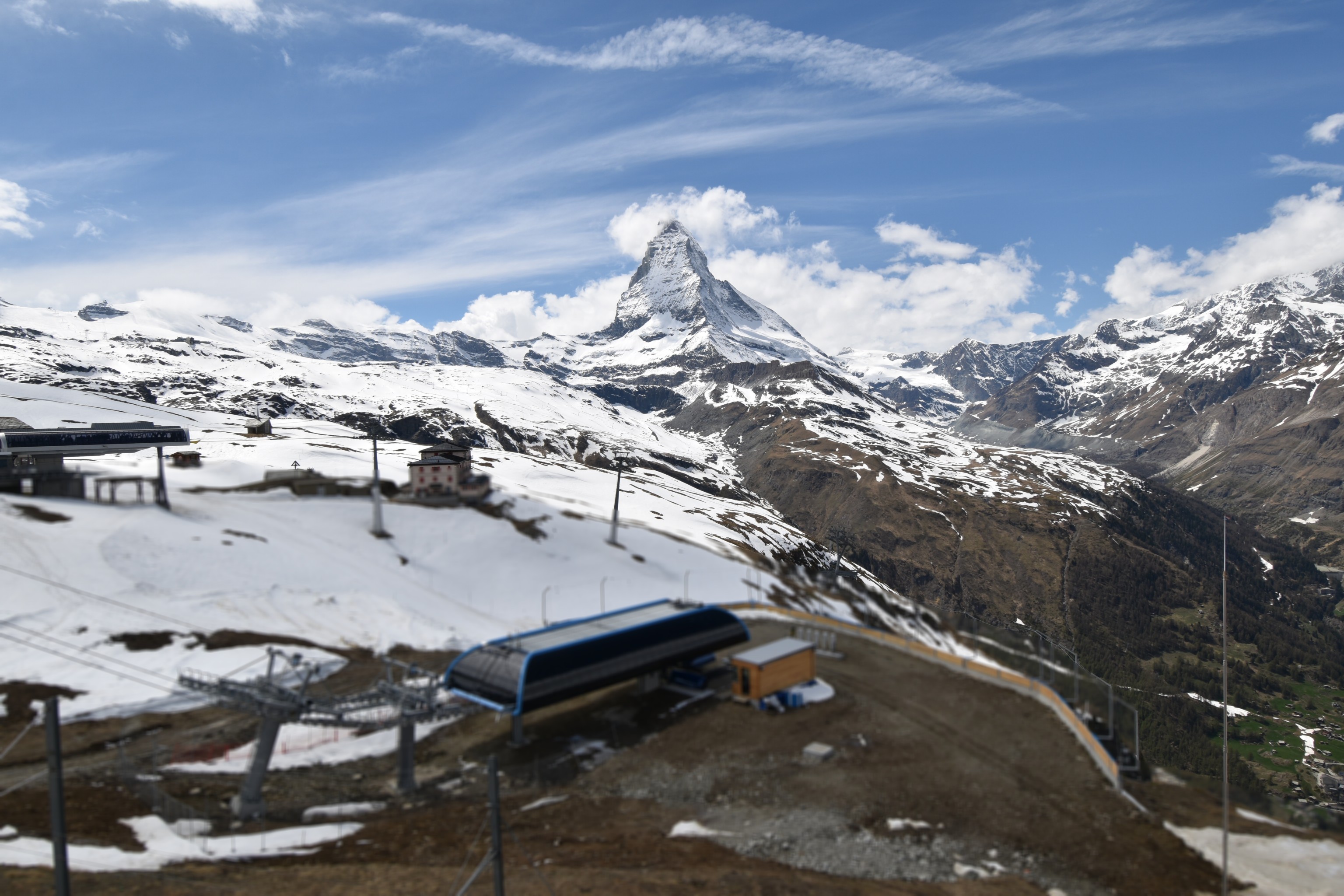 Archiv Foto Webcam Riffelberg Panorama Zermatt