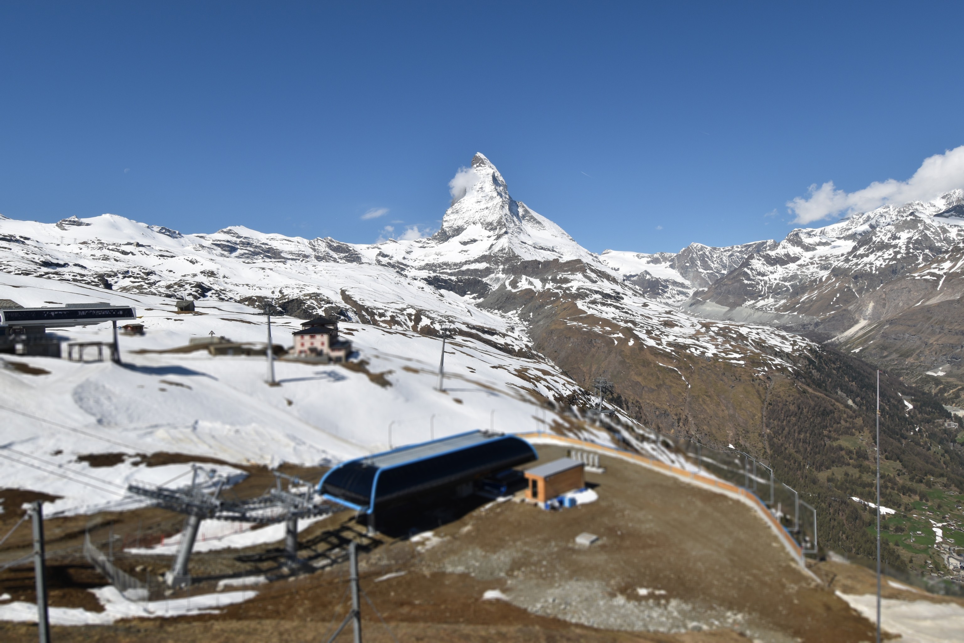 Archived image Webcam Riffelberg Panorama Zermatt