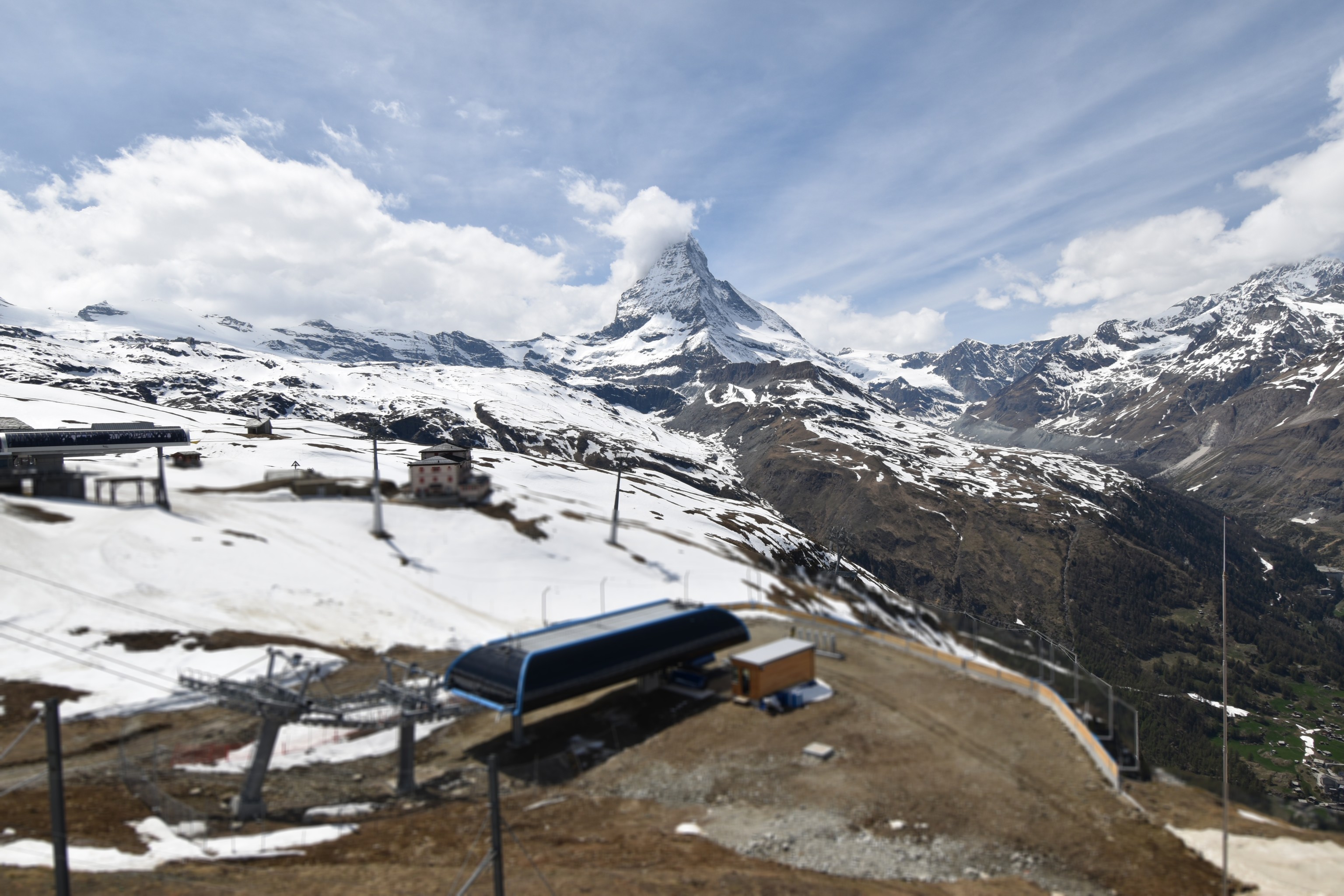 Archived image Webcam Riffelberg Panorama Zermatt