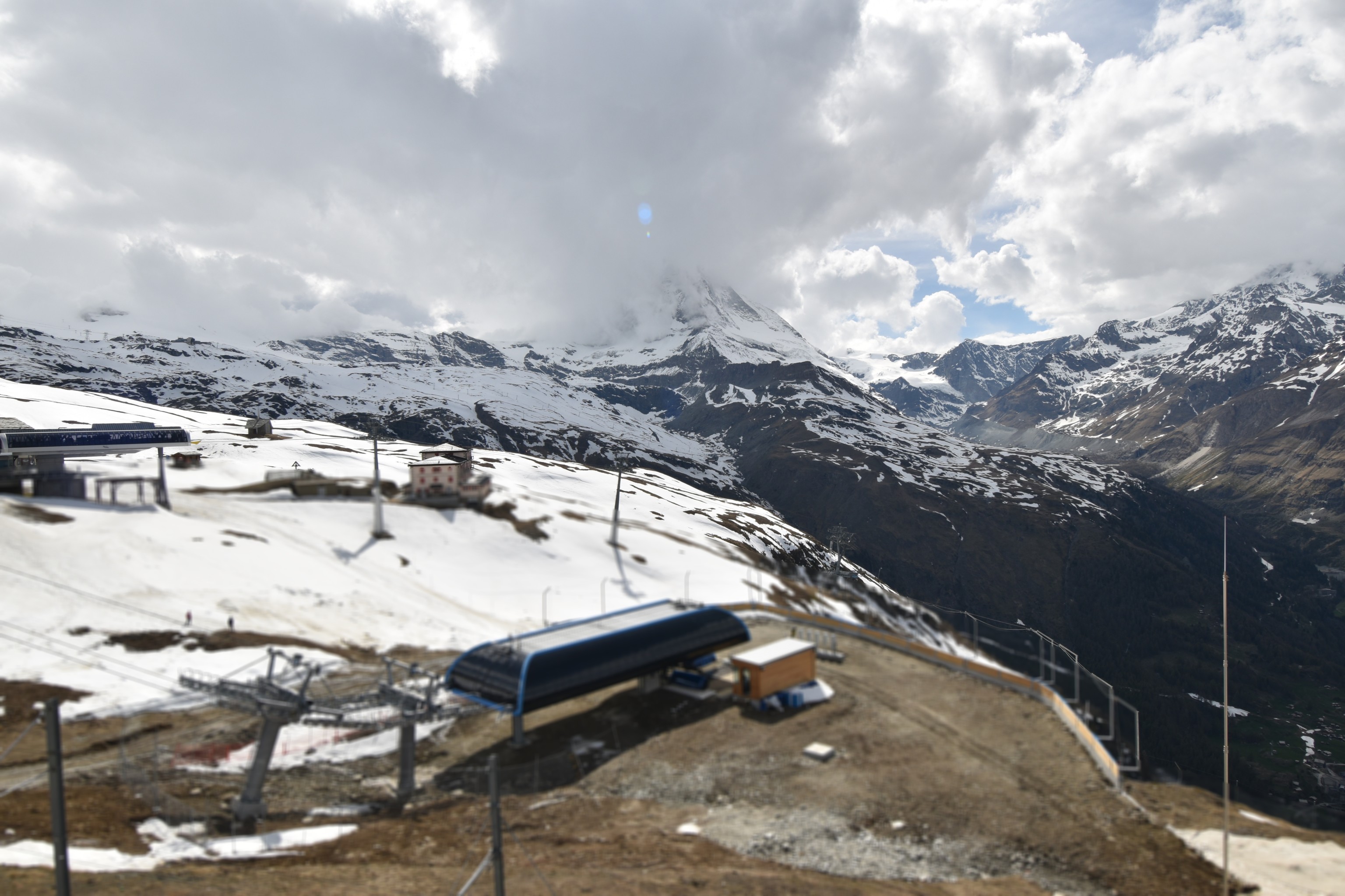 Archived image Webcam Riffelberg Panorama Zermatt