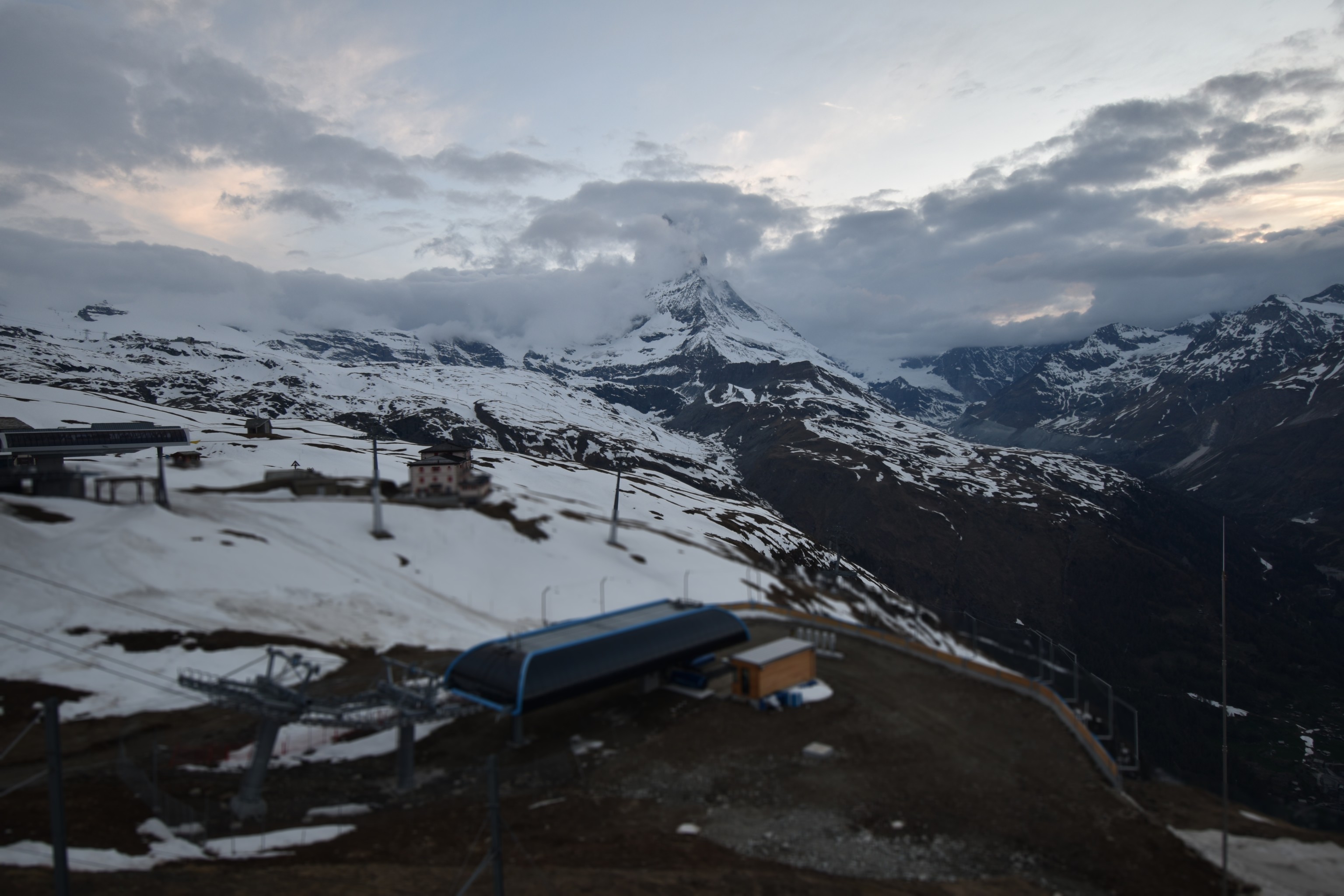 Archived image Webcam Riffelberg Panorama Zermatt