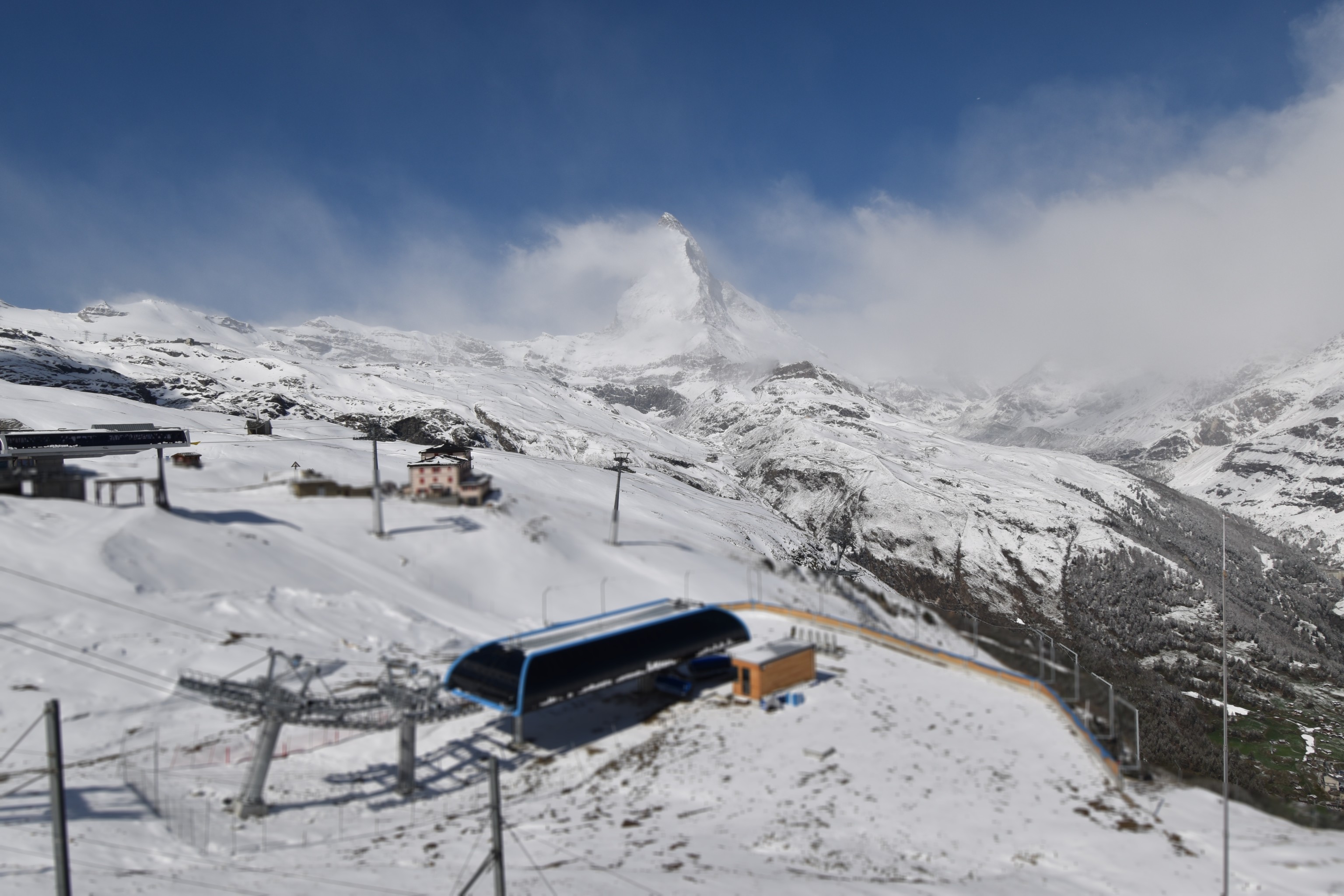 Archived image Webcam Riffelberg Panorama Zermatt