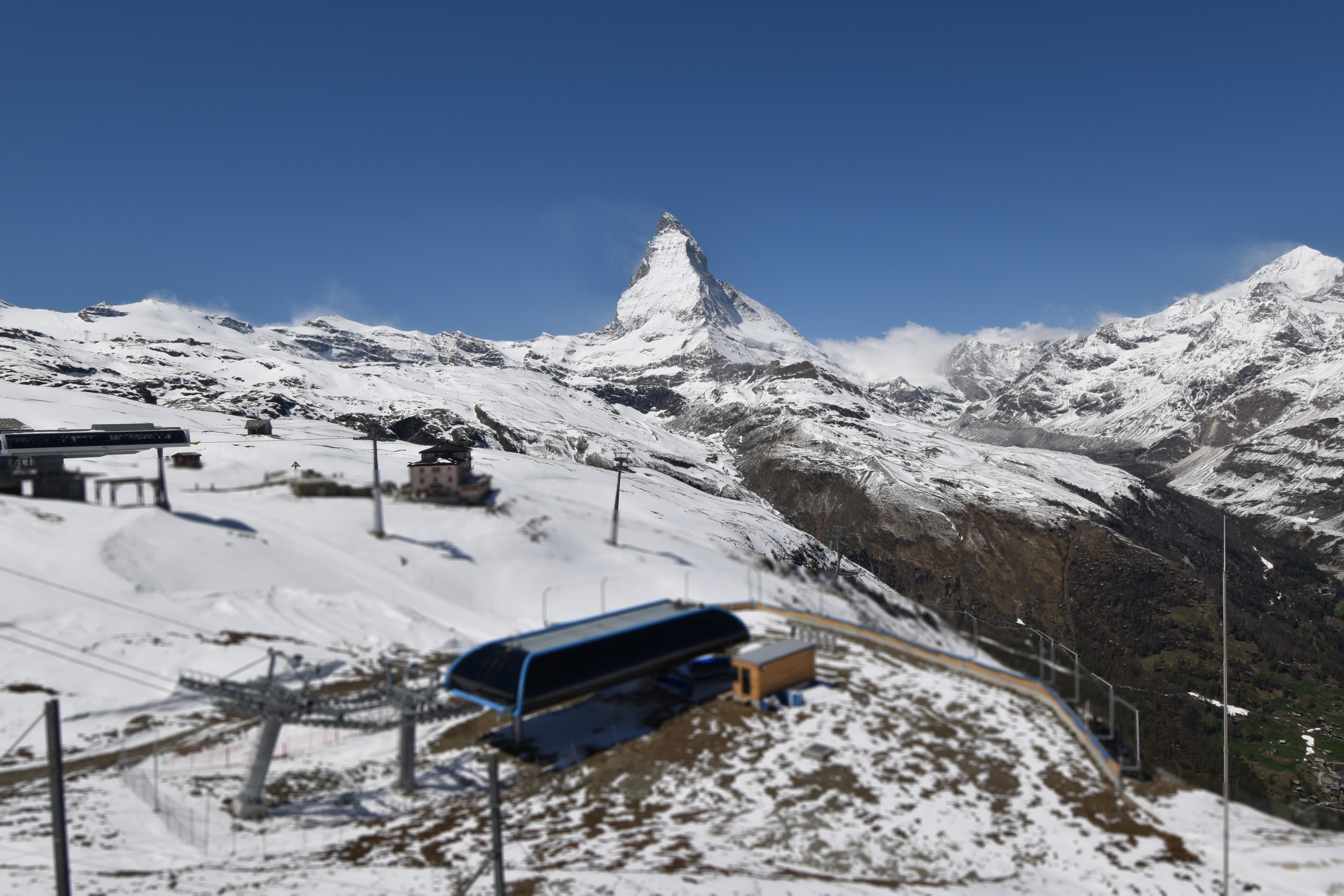 Archived image Webcam Riffelberg Panorama Zermatt